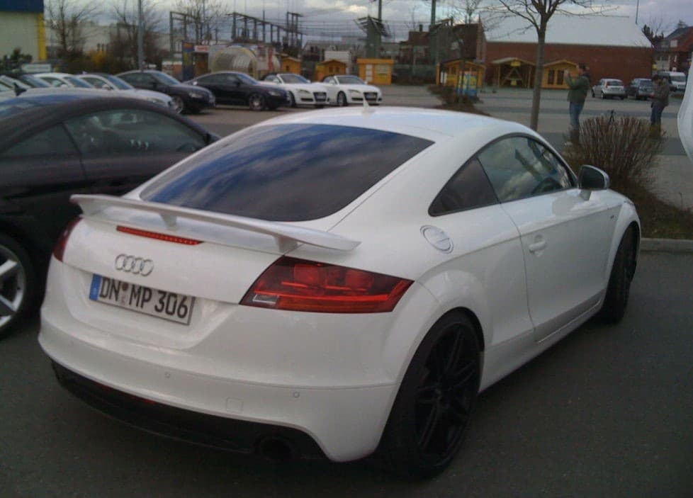Spoiler Trasero Audi TT 8J Shuttlecock Imprimado nuevo 5