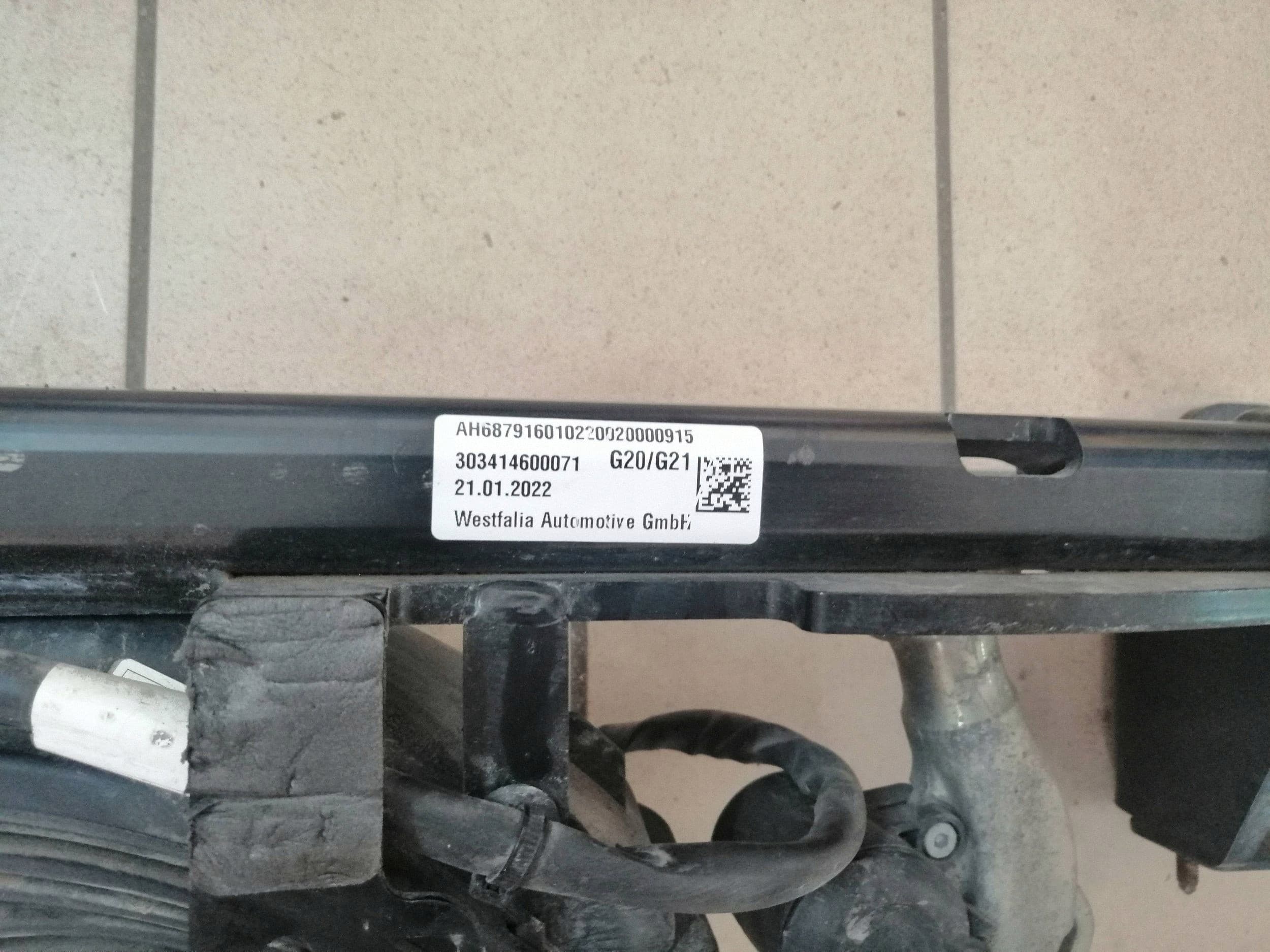 Gancho de Remolque Trasero para BMW Serie 3 G20 G21 usado 7