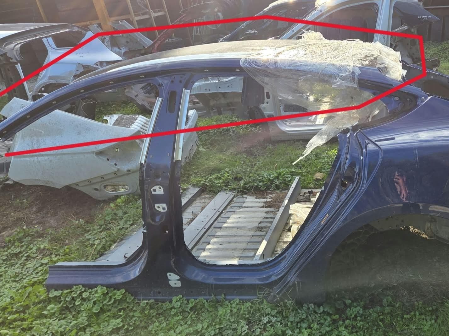 Techo panorámico de cristal para Tesla Model S Facelift usado