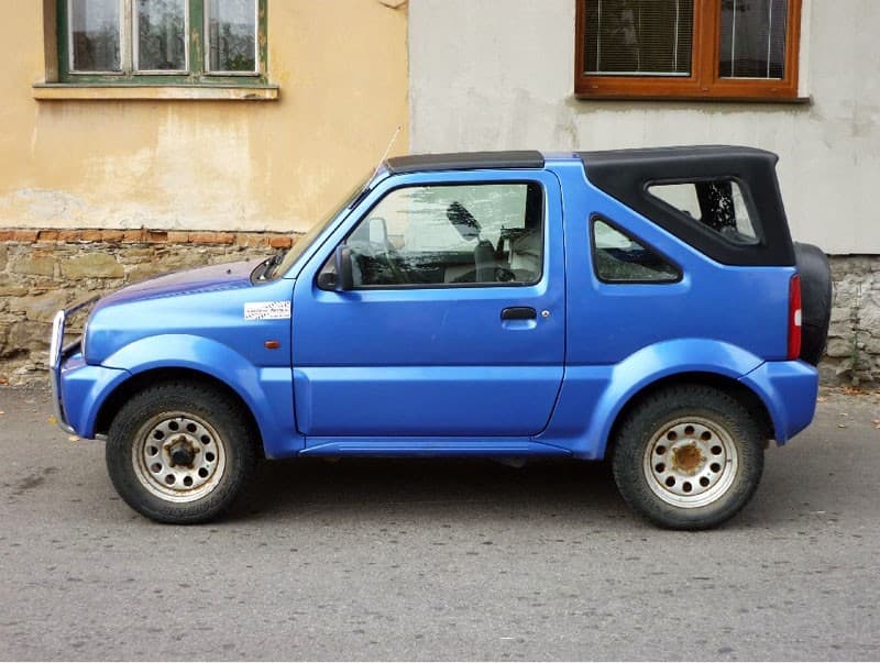 Techo Hard Top Gmp para Suzuki Jimny Cabrio Negro nuevo 2