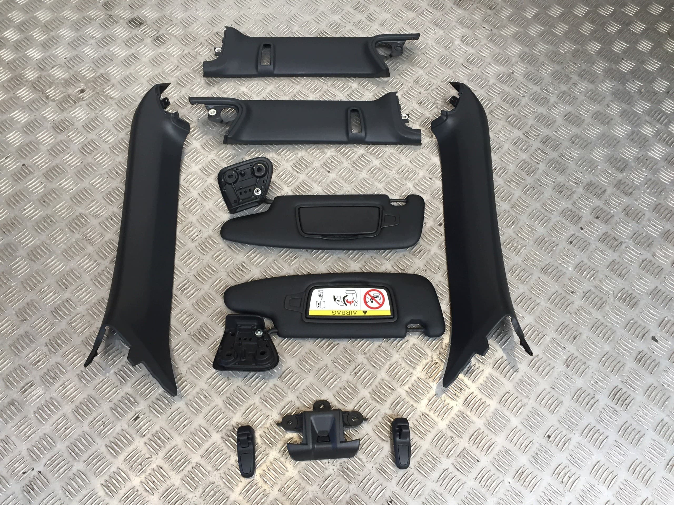 Pilares del Techo Porsche Boxster 982 718 Juego Original usado