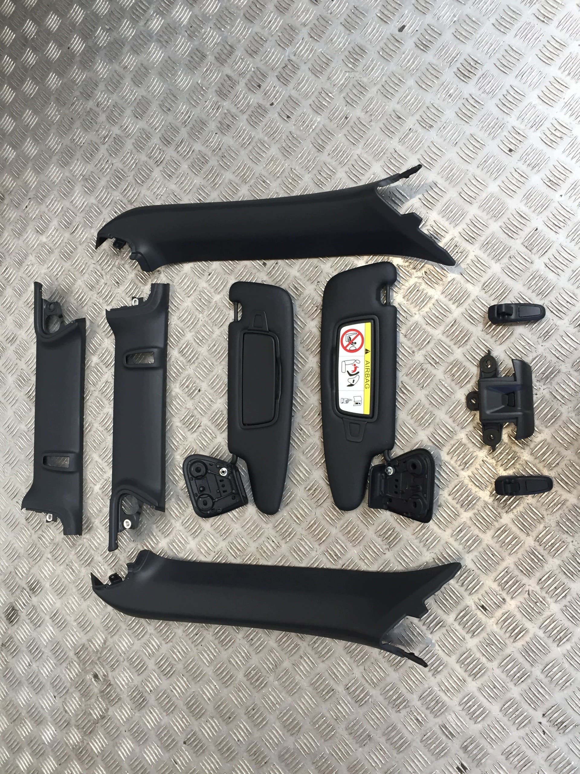 Pilares del Techo Porsche Boxster 982 718 Juego Original usado 10