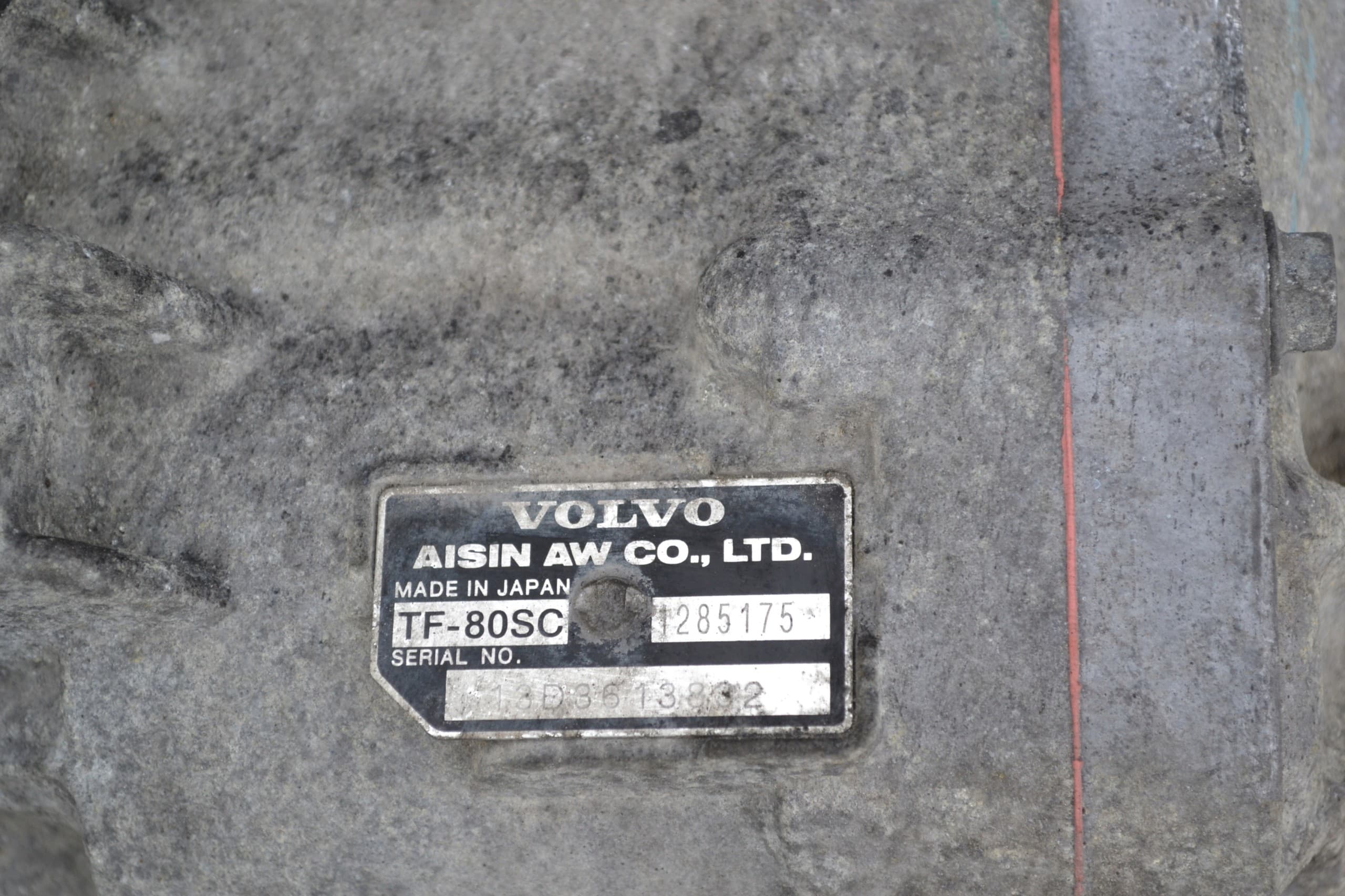 Caja de Cambios Automática Volvo XC60 2.0 1285175 FV usado 4