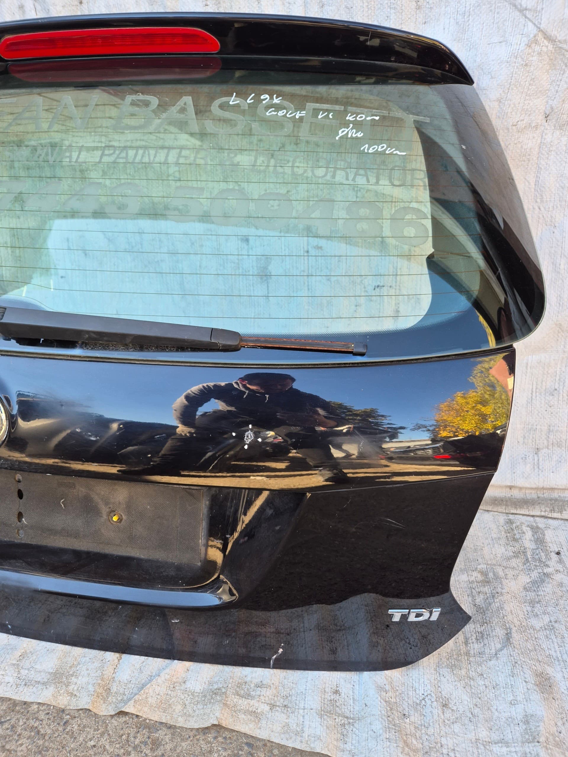 Tapa trasera del maletero VW Golf VI Familiar código LC9X usado 7