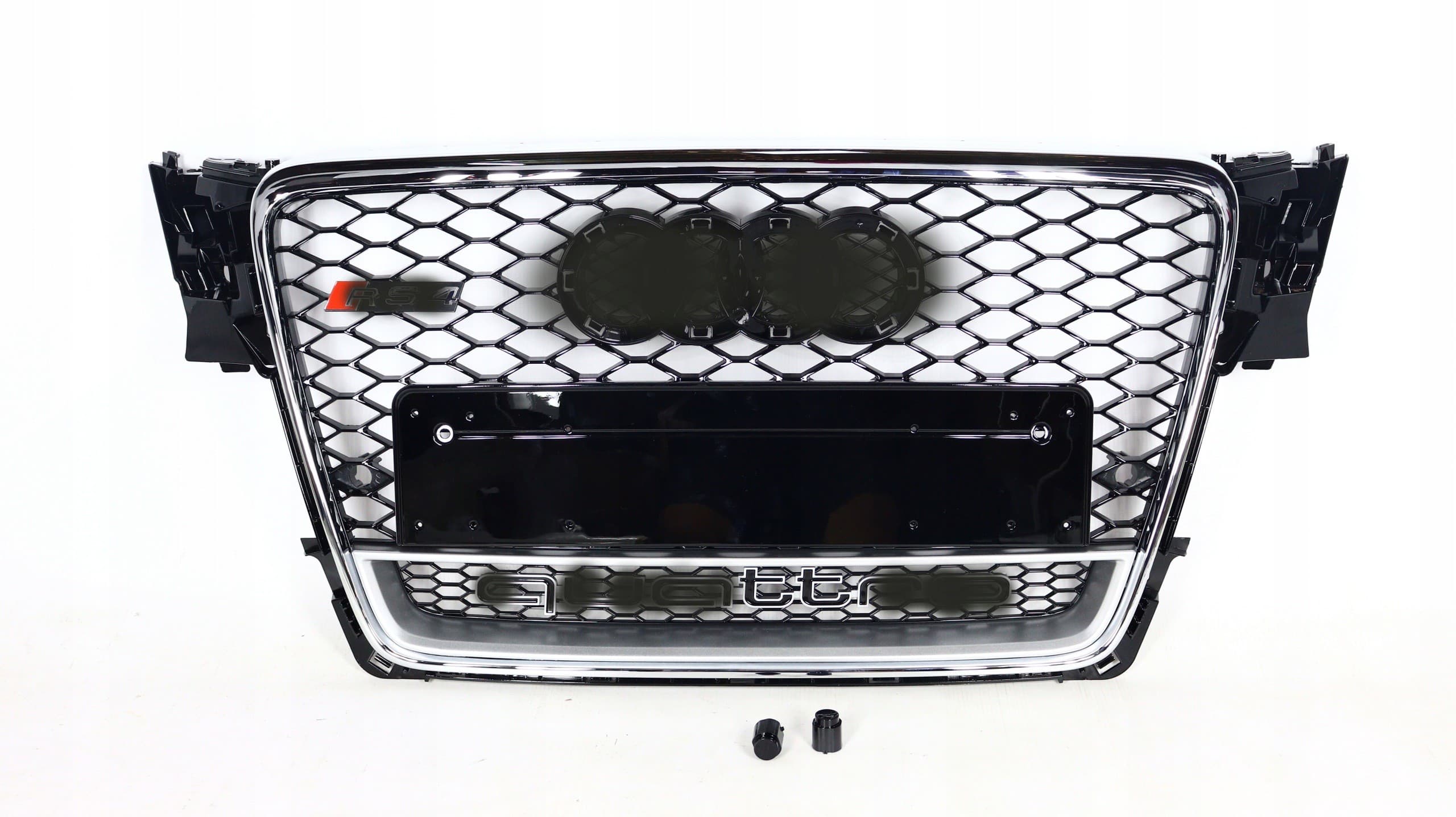 Rejilla Audi A4 2008-2011 estilo RS4 Cromada Quattro nuevo