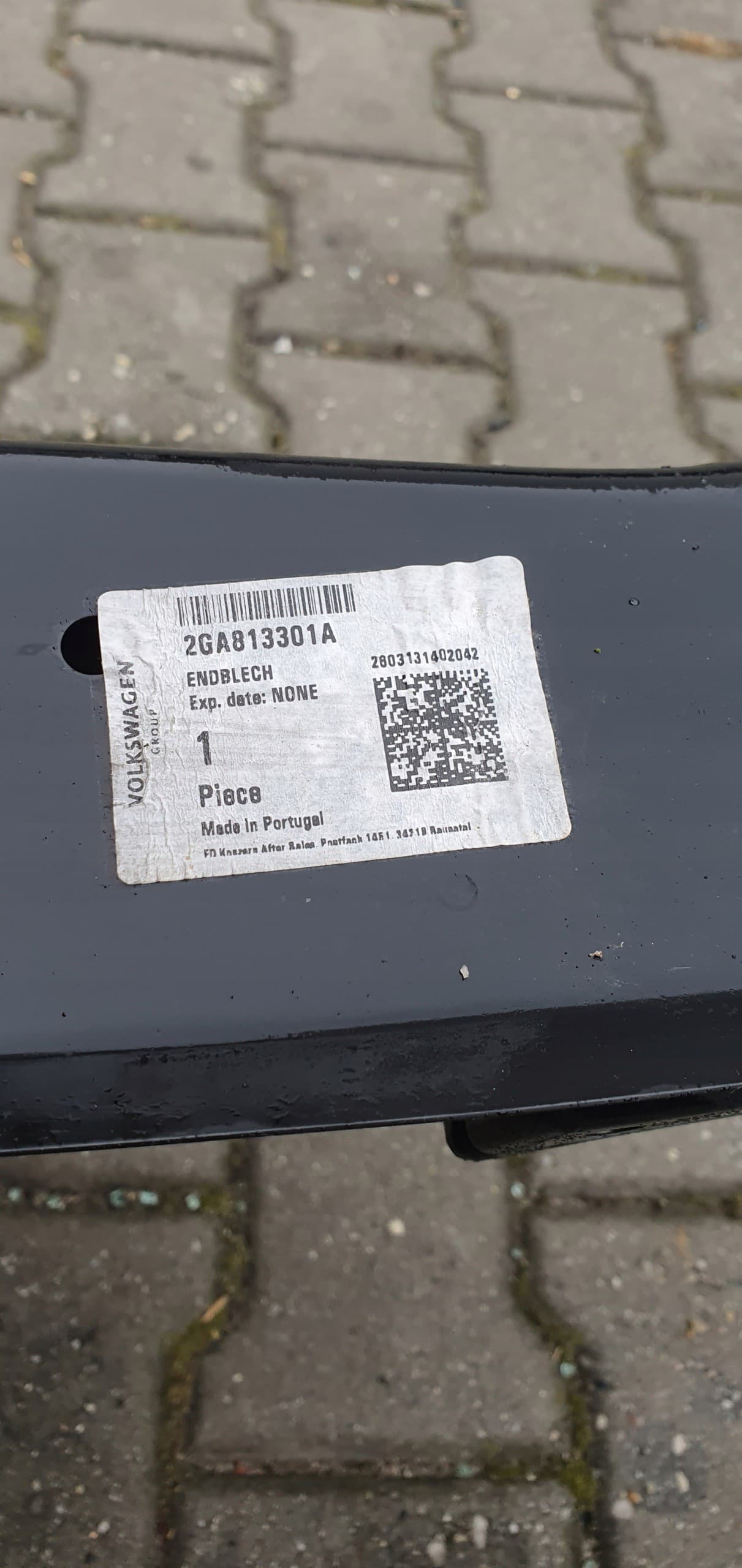 Panel trasero Volkswagen T-Roc 2GA nuevo original 3