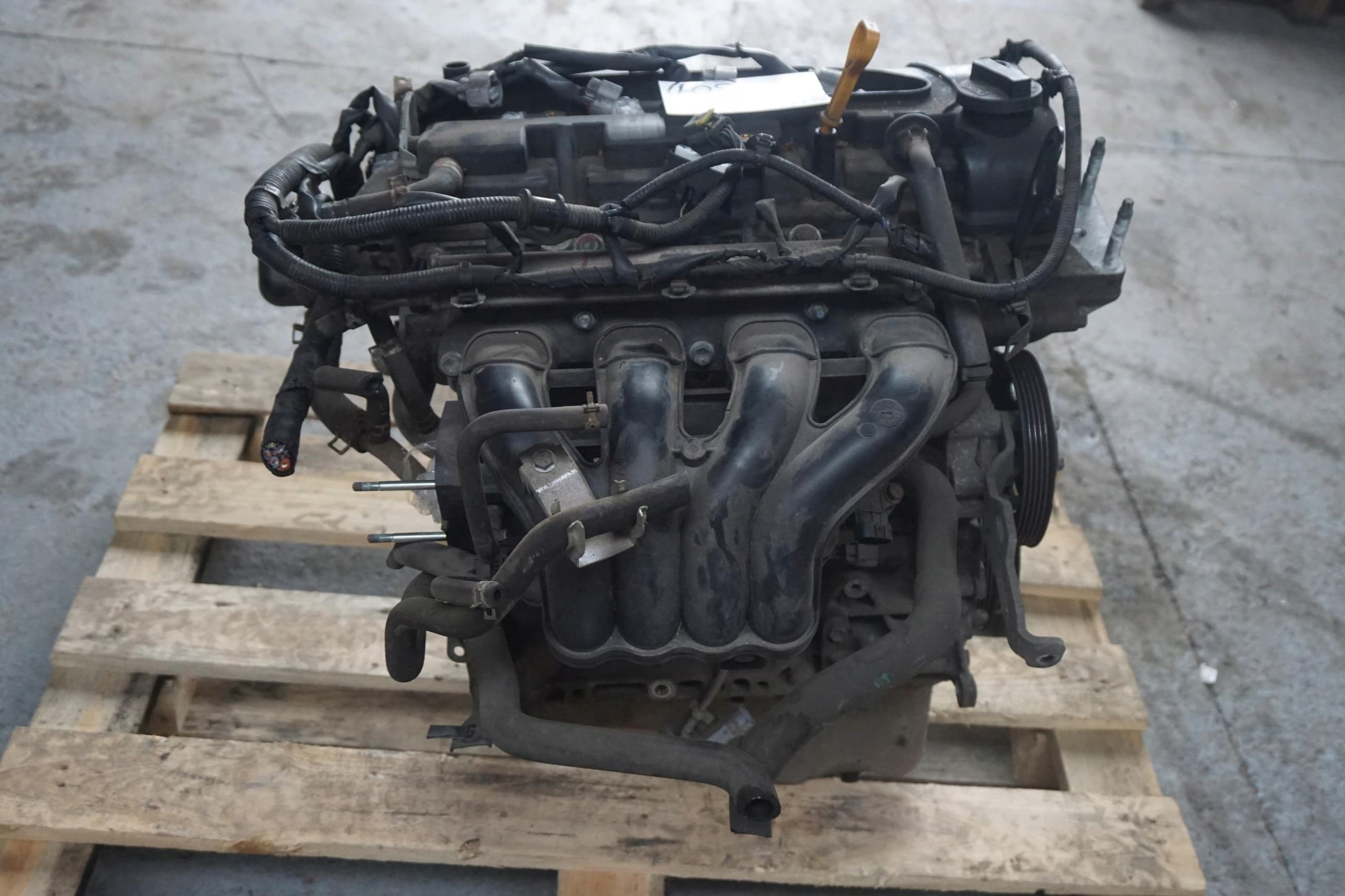 Motor Suzuki Swift IV V MK7 1.2 Gasolina K12B 2en1 Bloque de Culata nº 601 usado 3