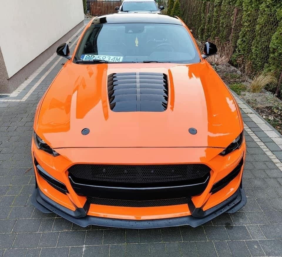 Capó de aluminio estilo GT500 para Ford Mustang 2018-2023 nuevo