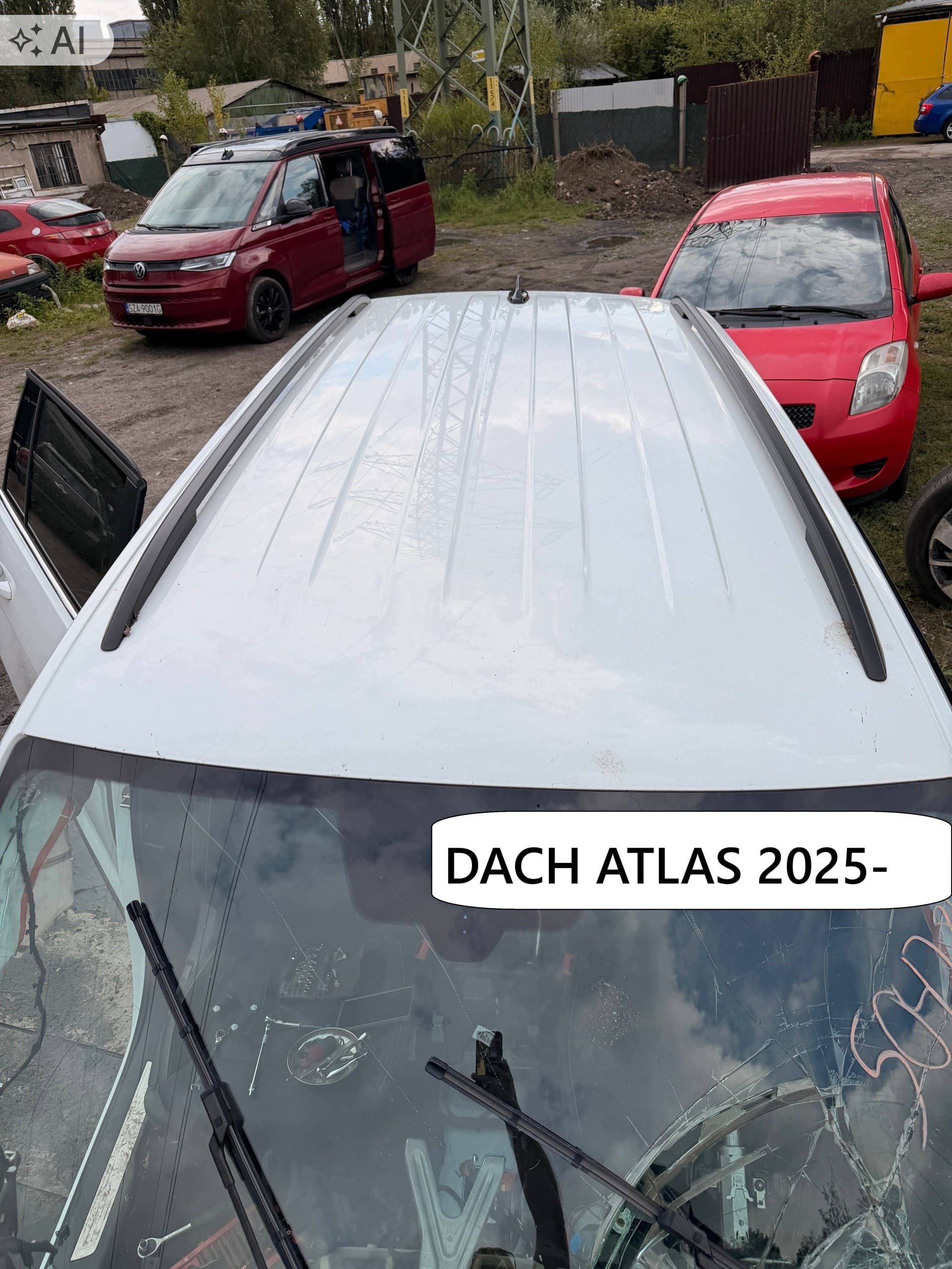 Barras de techo para Volkswagen Atlas 2025 en adelante usado