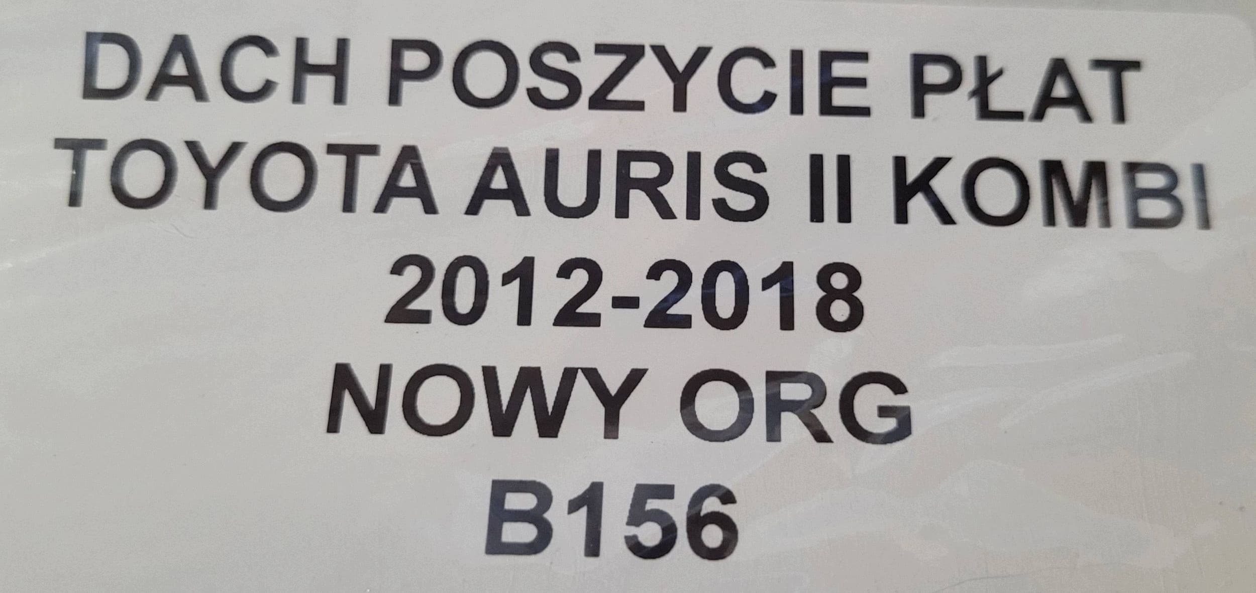 Sección Frontal del Techo para Toyota Auris E210 usado 2