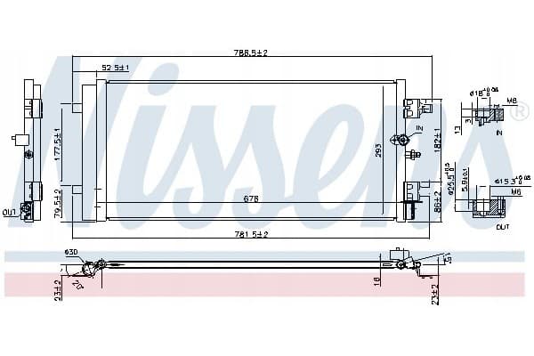 Nissens 940589 Condensador, aire acondicionado nuevo 3