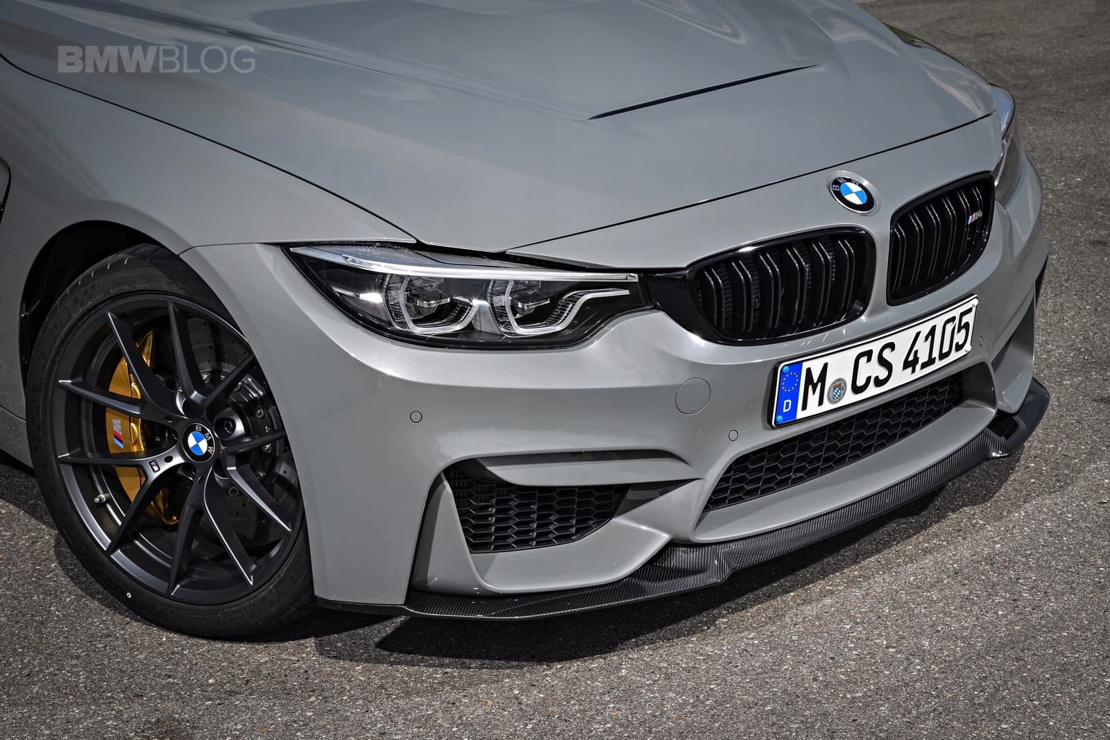 BMW 3 F80 F82 M3 Spoiler Parachoques Modelo CS nuevo 5