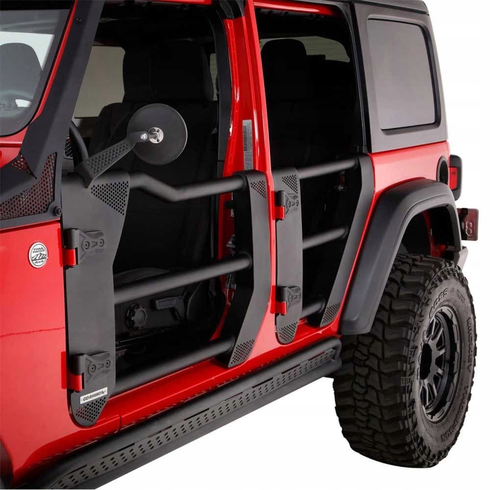 Puerta trasera tipo tubo Go Rhino Trailline nuevo 11