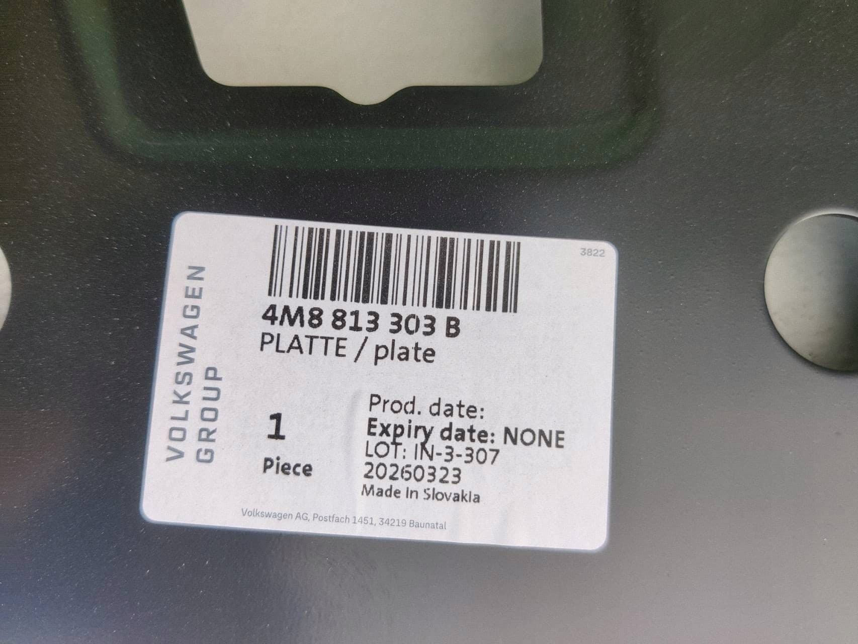 Cinturón de Seguridad Trasero Audi Q8 4M8813303B nuevo 3