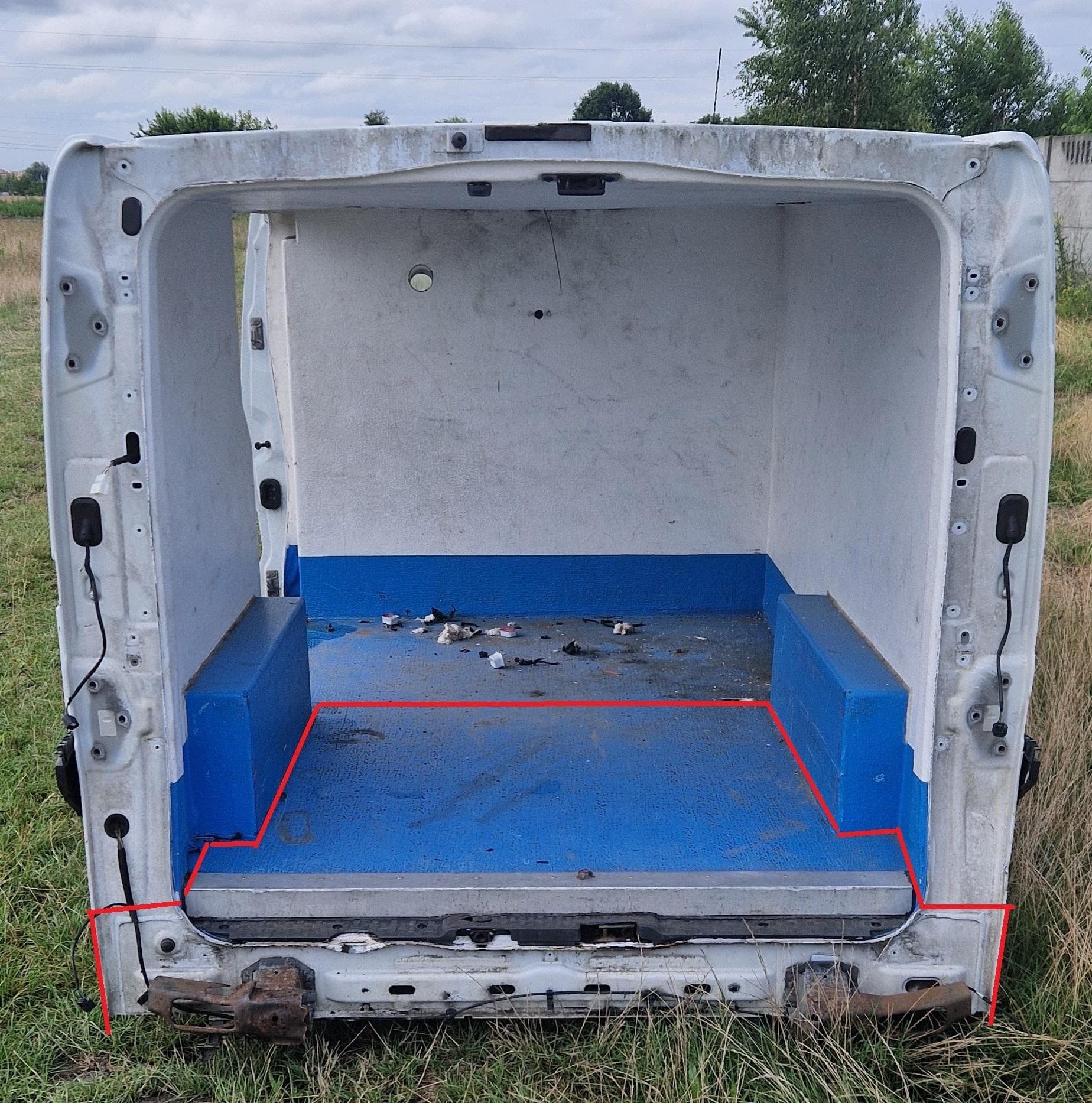 Panel Trasero Sección Trasera Renault Trafic Iii usado