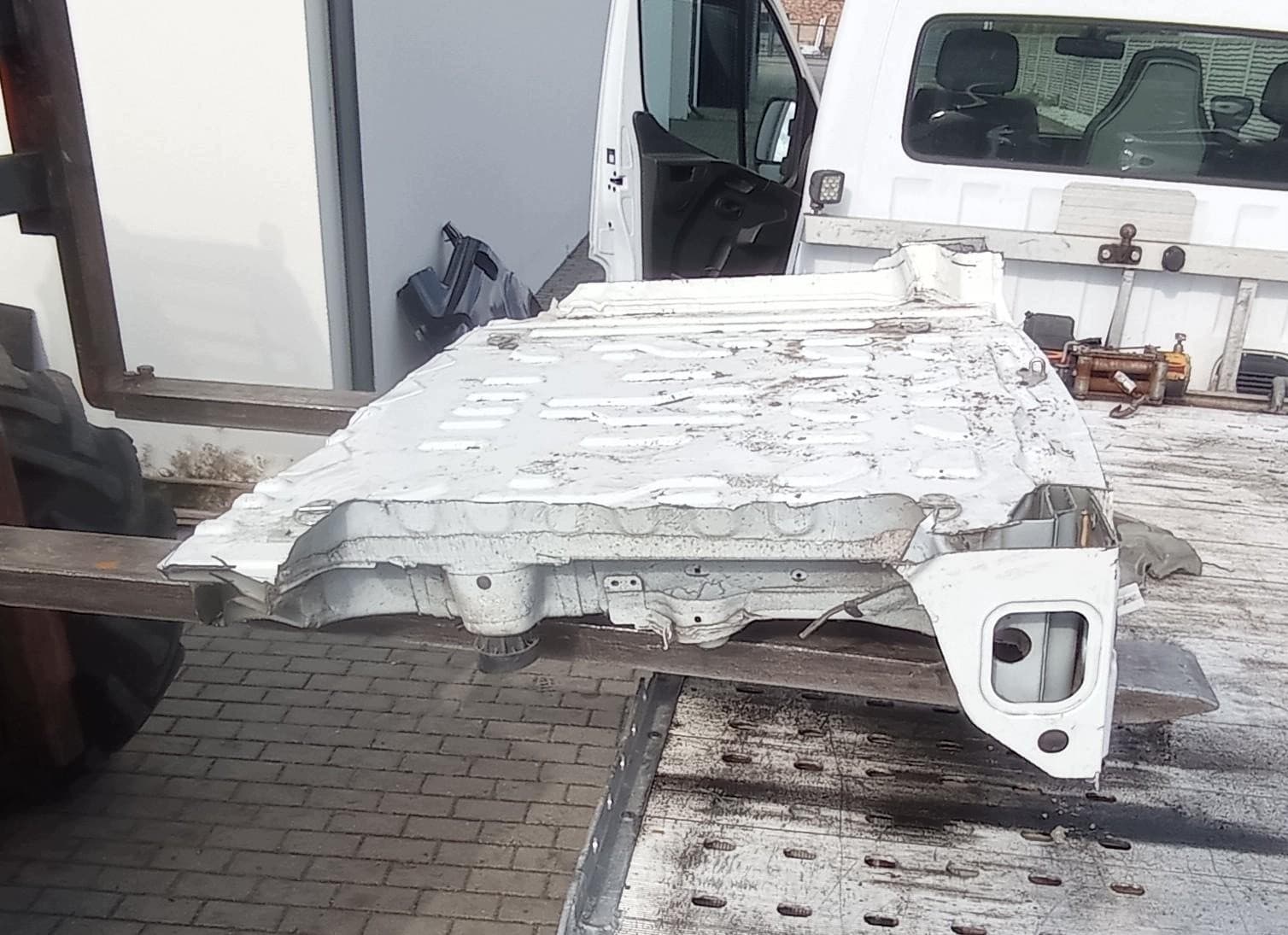 Cuarto de cinturón trasero Opel Combo D usado 3