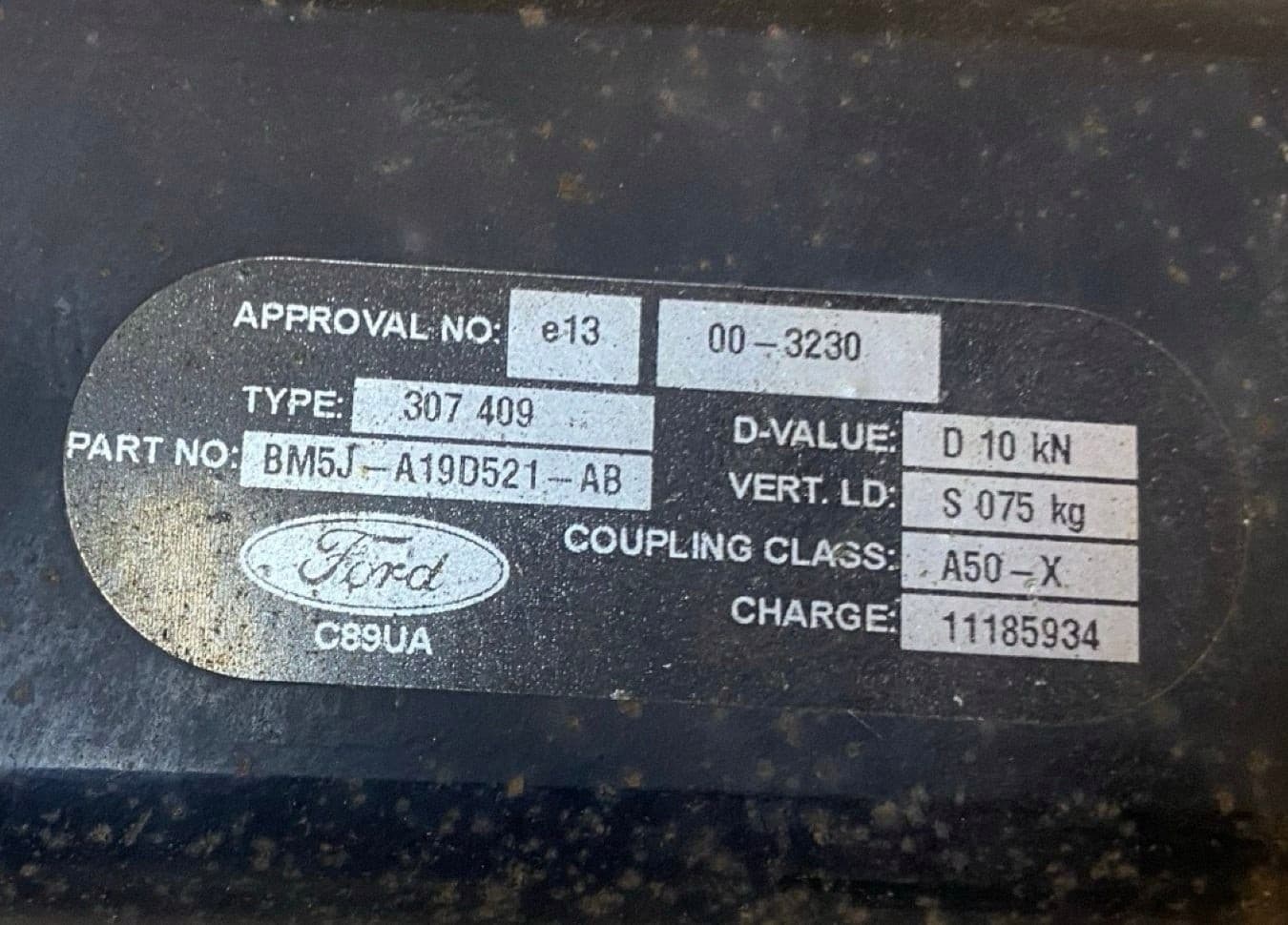 Kit de Bola de Remolque Ford Focus BM5JA19D521AB usado 8