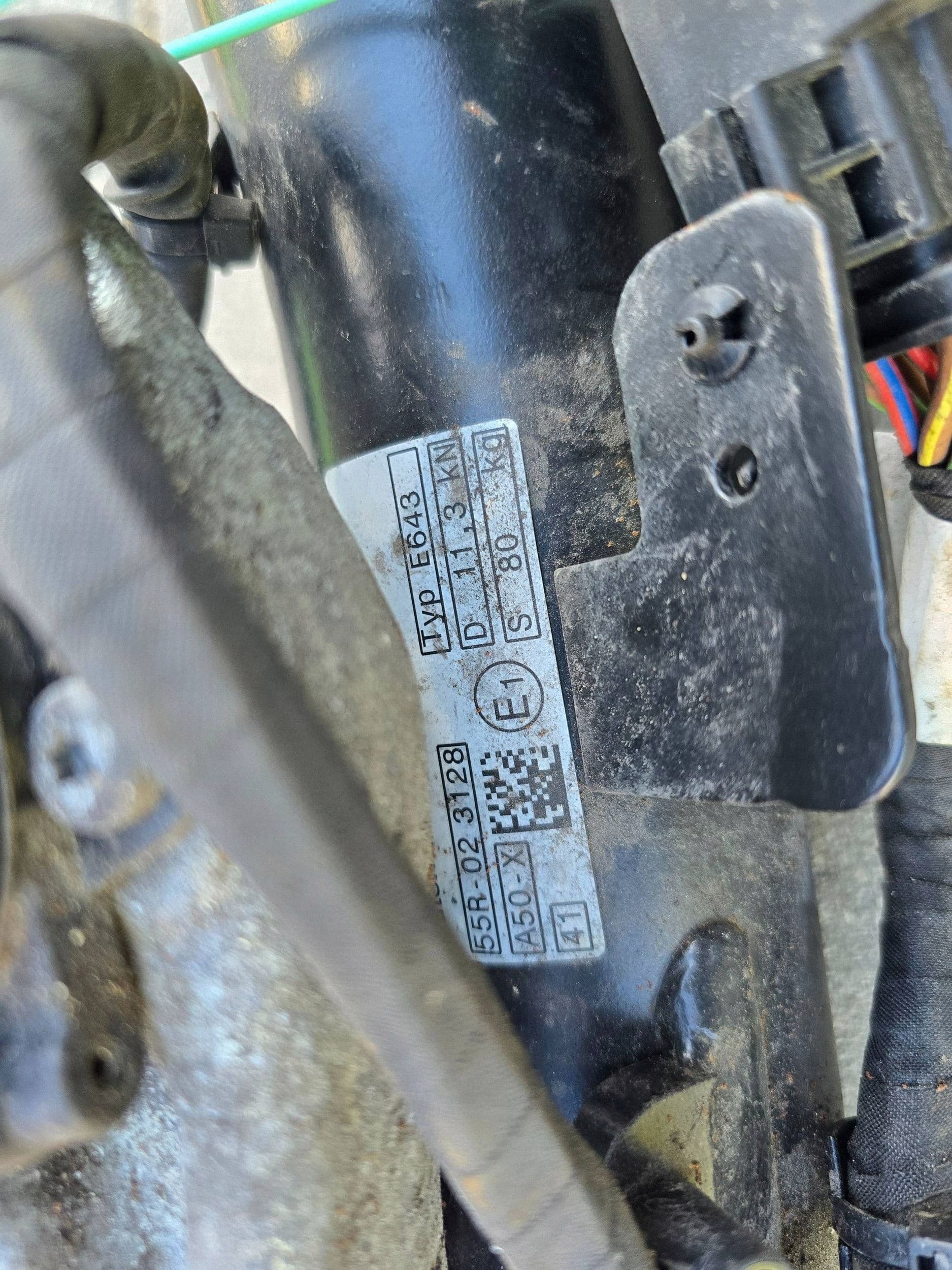 Barra Trasera Eléctrica de Enganche para BMW X1 U11 5A63E20 usado 3