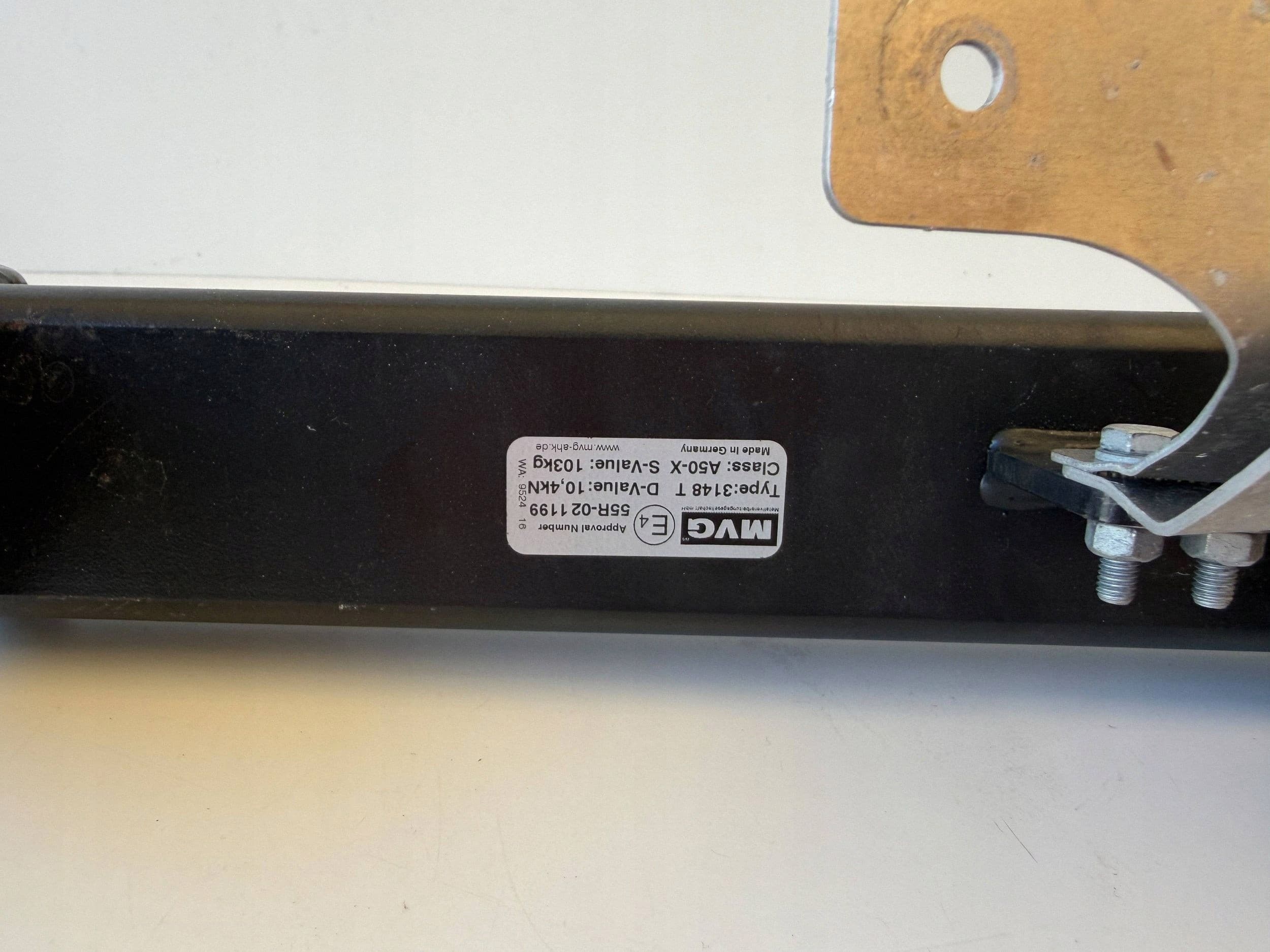 Barra de remolque Hyundai Tucson IV 9999Z040578 OEM original usado 4