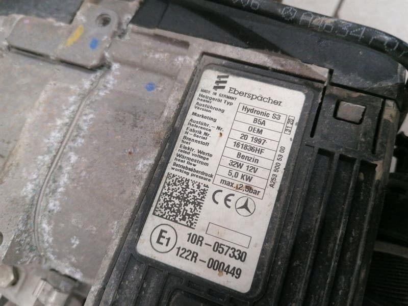 Calefactor auxiliar Webasto para Mercedes-Benz Clase G W463 2ª Generación A4635008600 usado 3