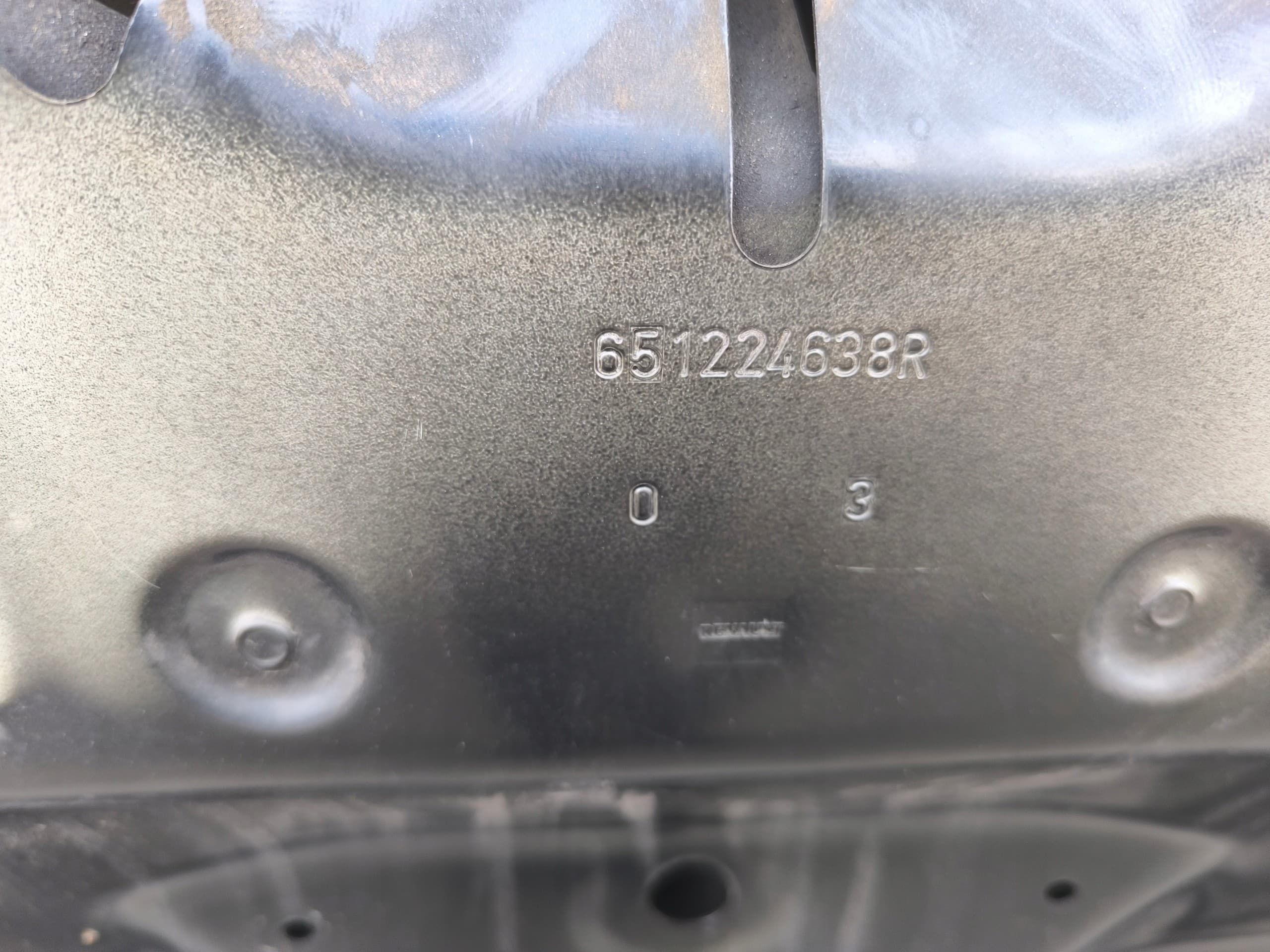 Renault Captur II 2 2019- Rejilla Aluminio 651224638R nuevo 8