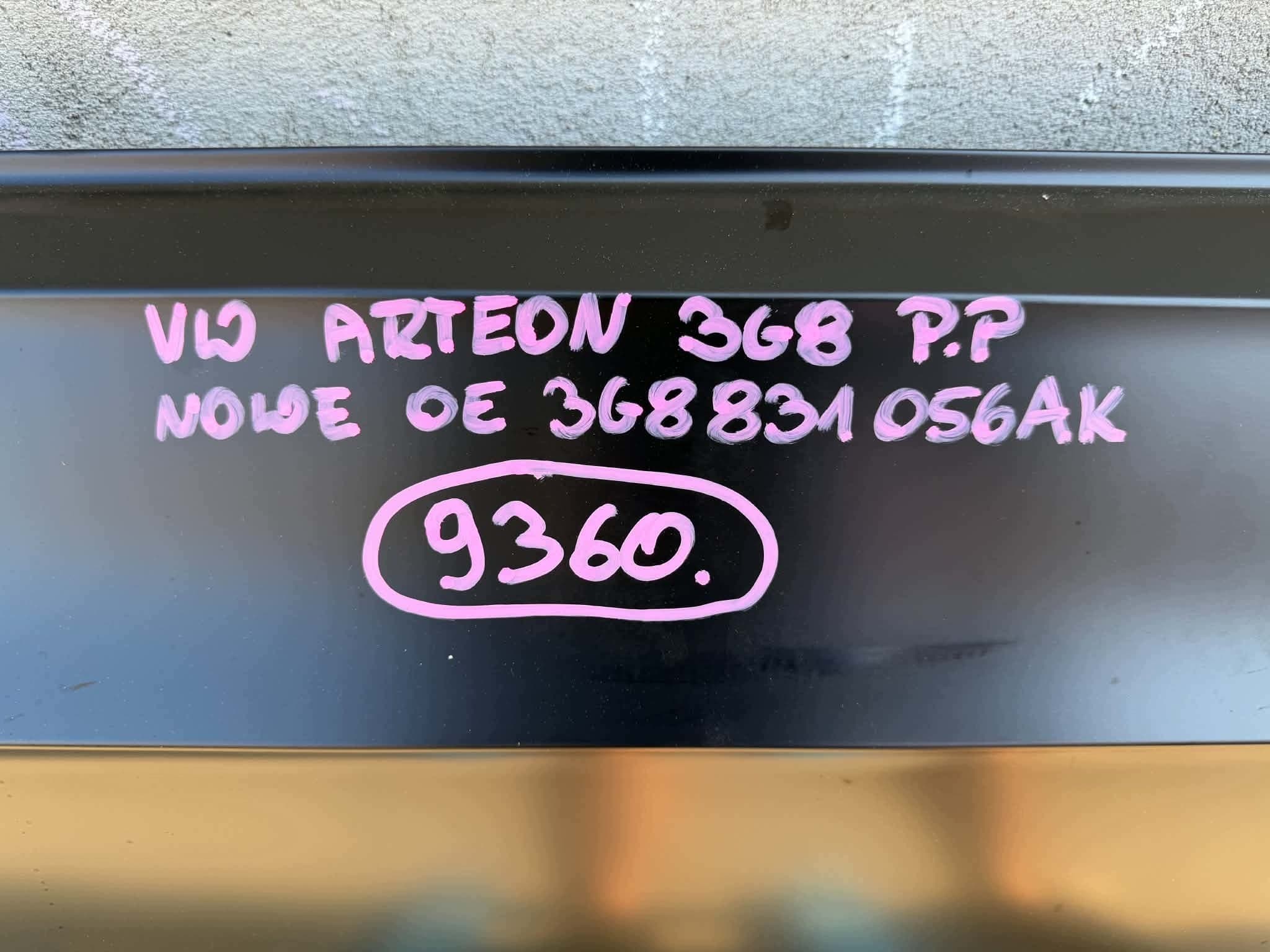 Puerta Delantera Derecha Nueva OE para VW Arteon 3G8 10