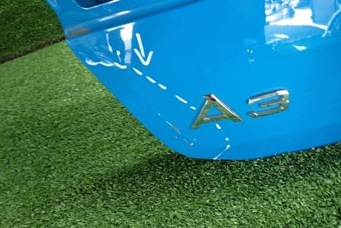 Audi A3 8Y 2020- Portón trasero / Tapa del maletero trasero usado 6