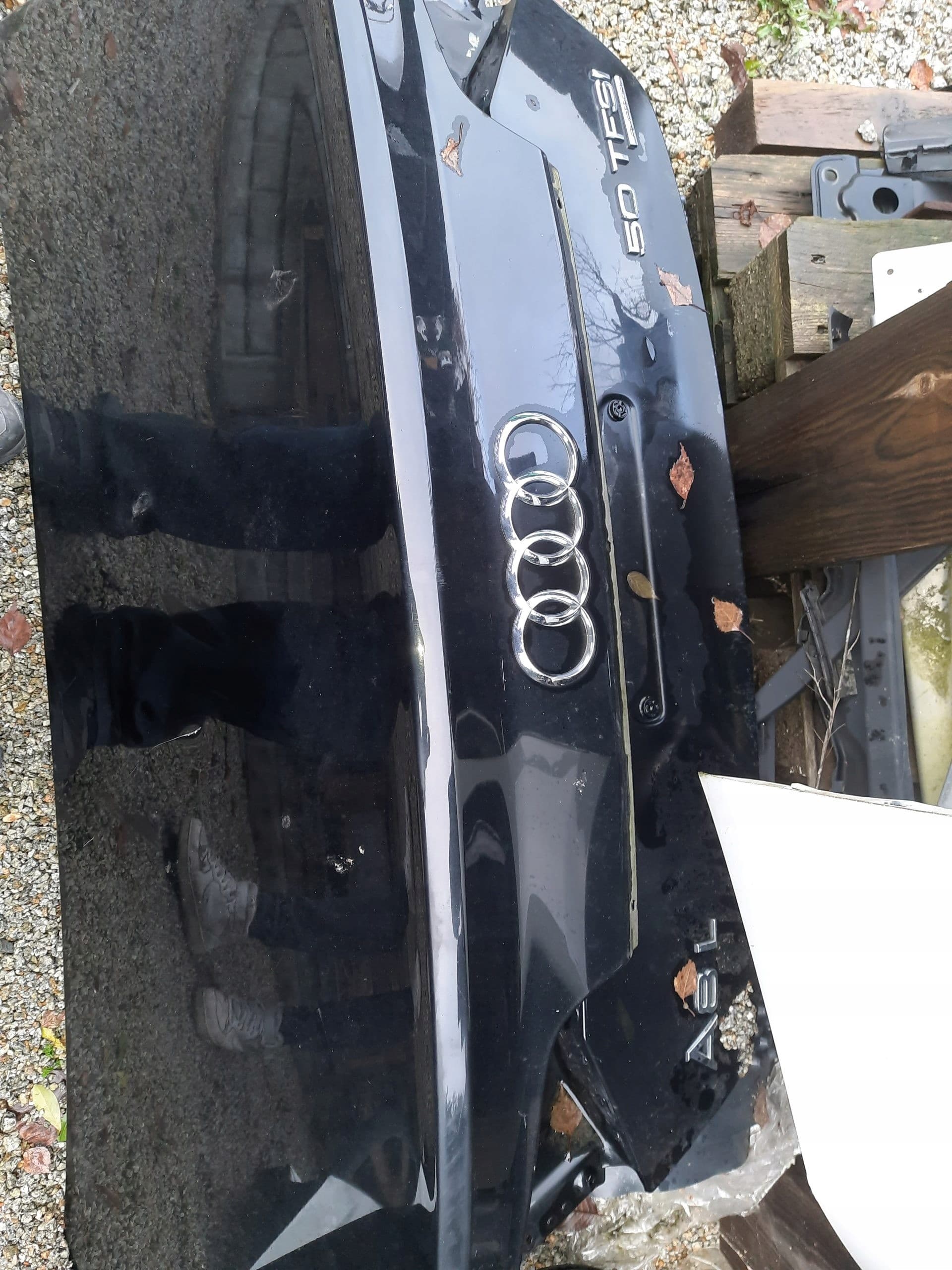 Tapa trasera maletero Audi A8 S8 D4 4H Lift Flap Long LY9T usado 5