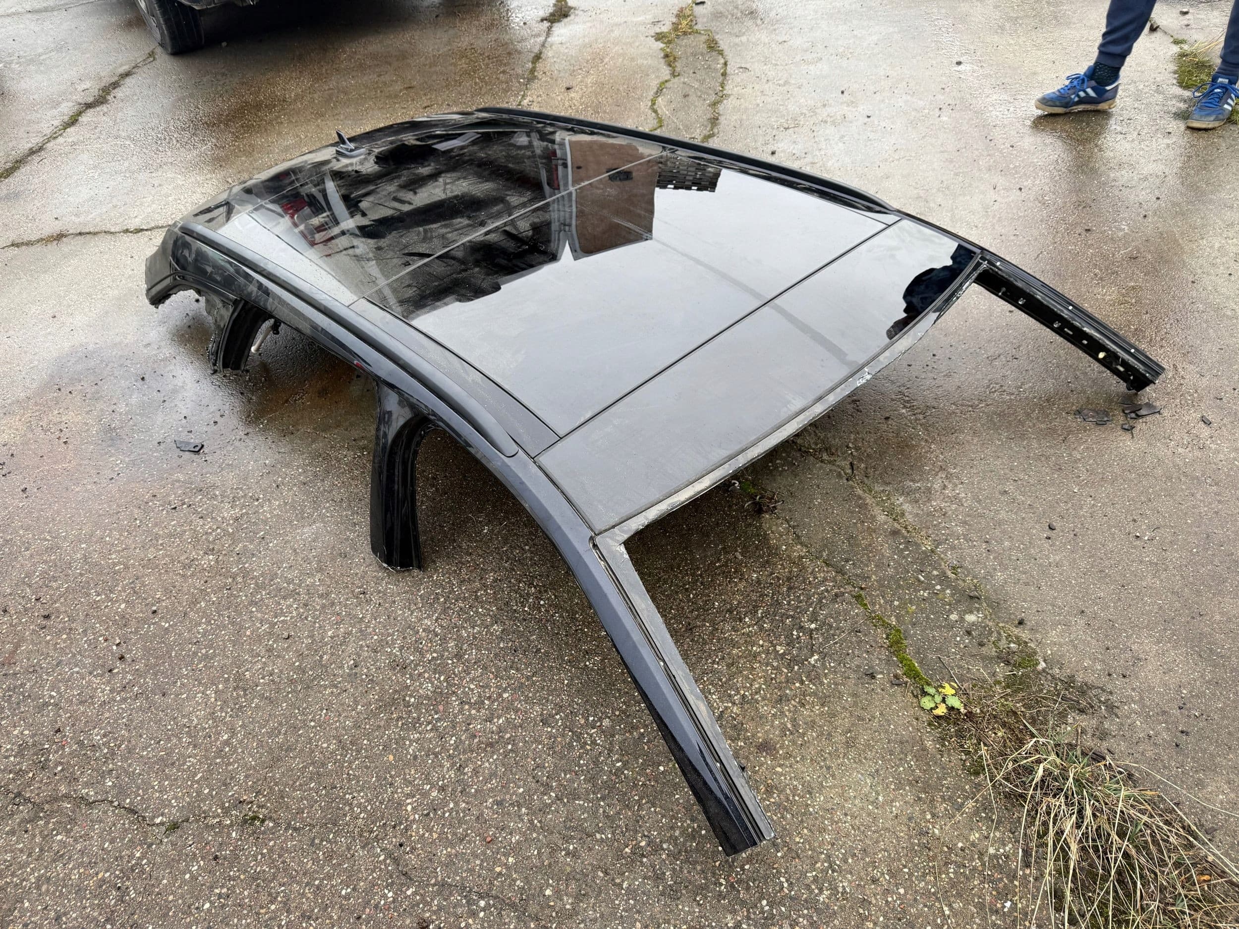 Montaje de Techo Panorámico para Audi A6 C8 4K Avant S-Line usado