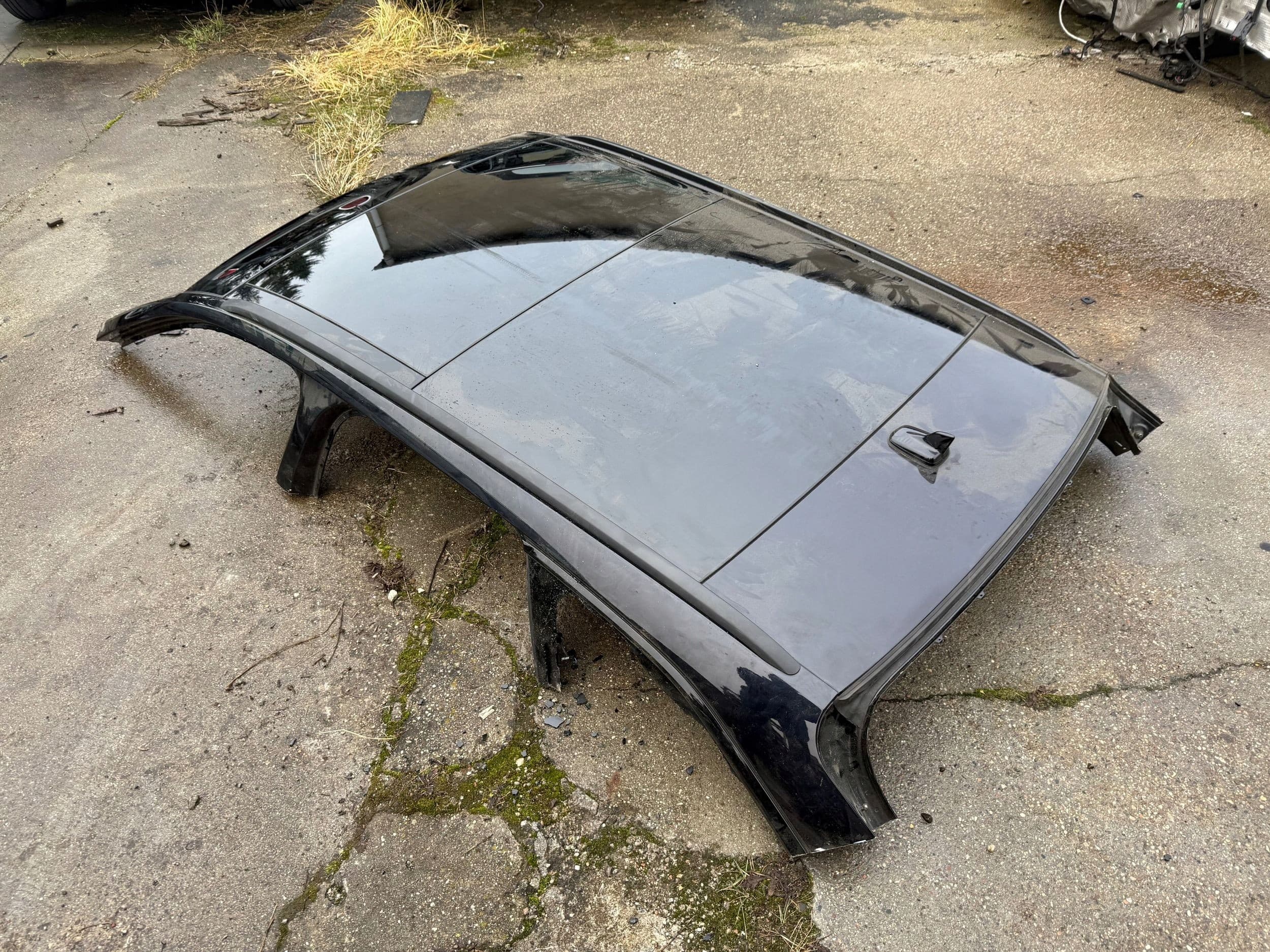 Montaje de Techo Panorámico para Audi A6 C8 4K Avant S-Line usado 3