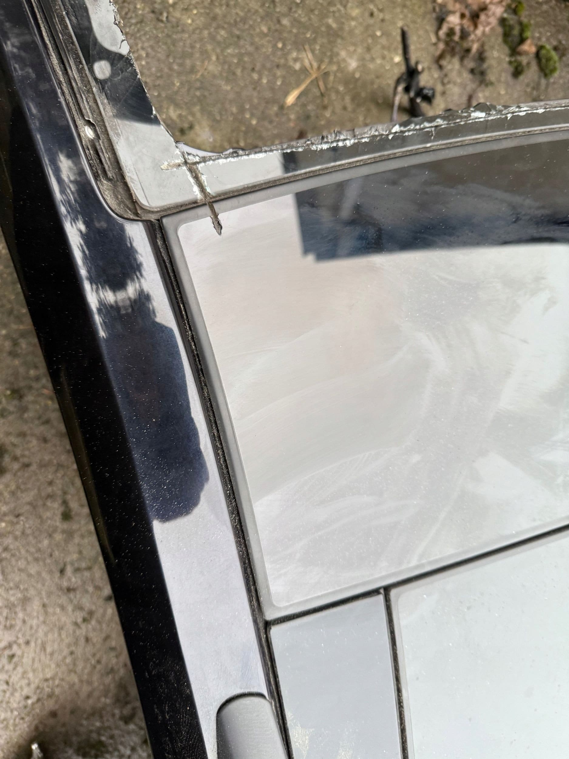 Montaje de Techo Panorámico para Audi A6 C8 4K Avant S-Line usado 5