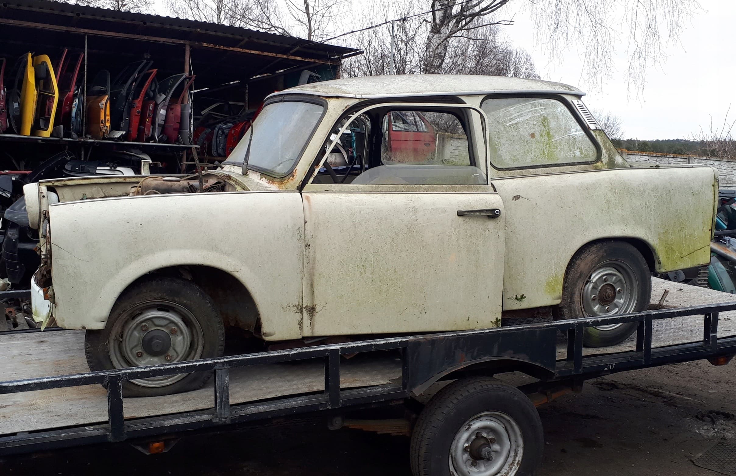 Trabant 601 1,1 Pilar del techo Polo usado 6