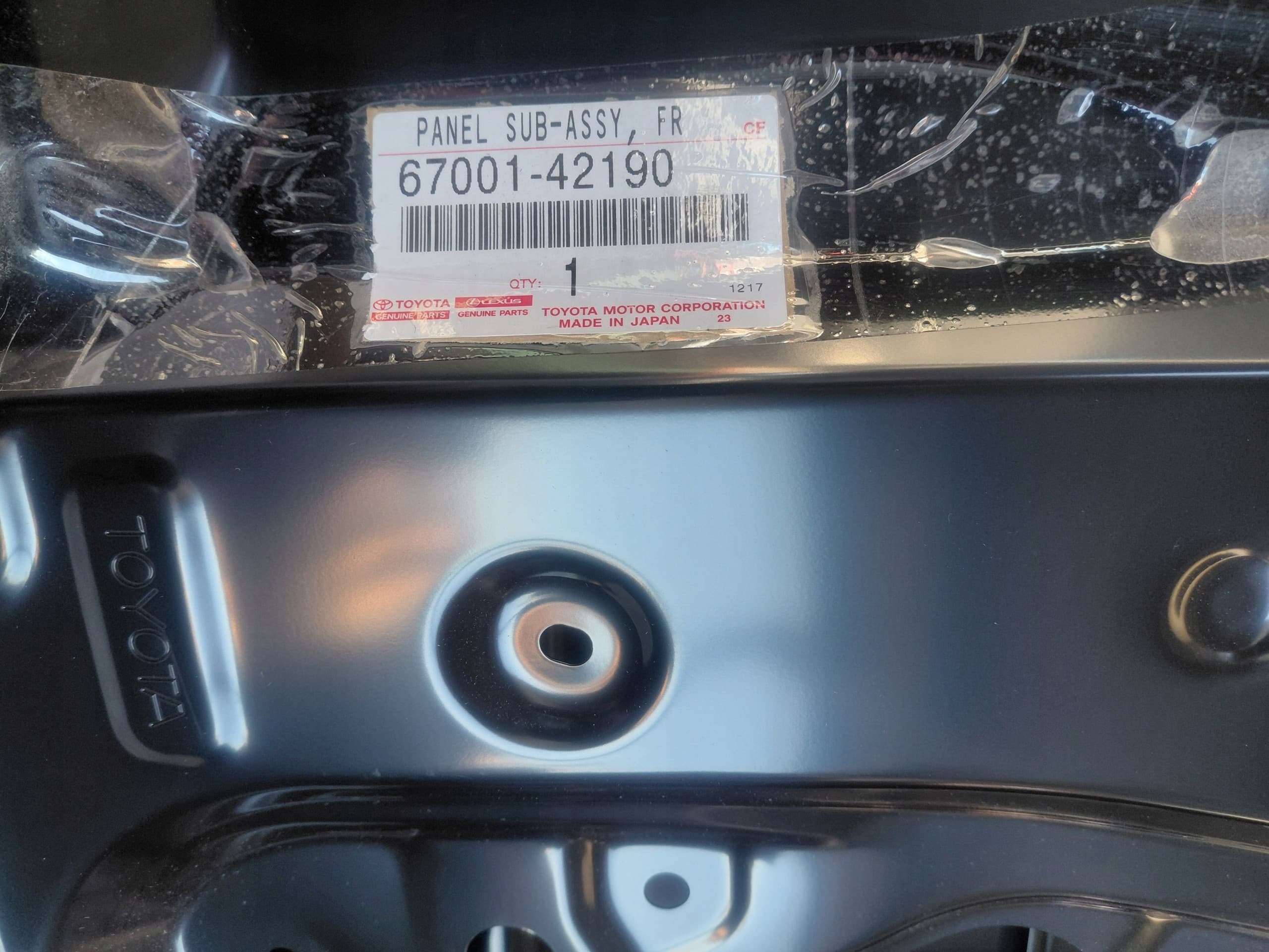 Puerta Delantera Lado Derecho Toyota bZ4X 6700142190 nuevo 8