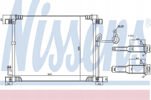 Nissens 940616 Condensador, aire acondicionado nuevo 10