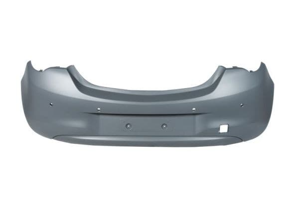 Parachoques trasero pintado en negro Opel Corsa E nuevo