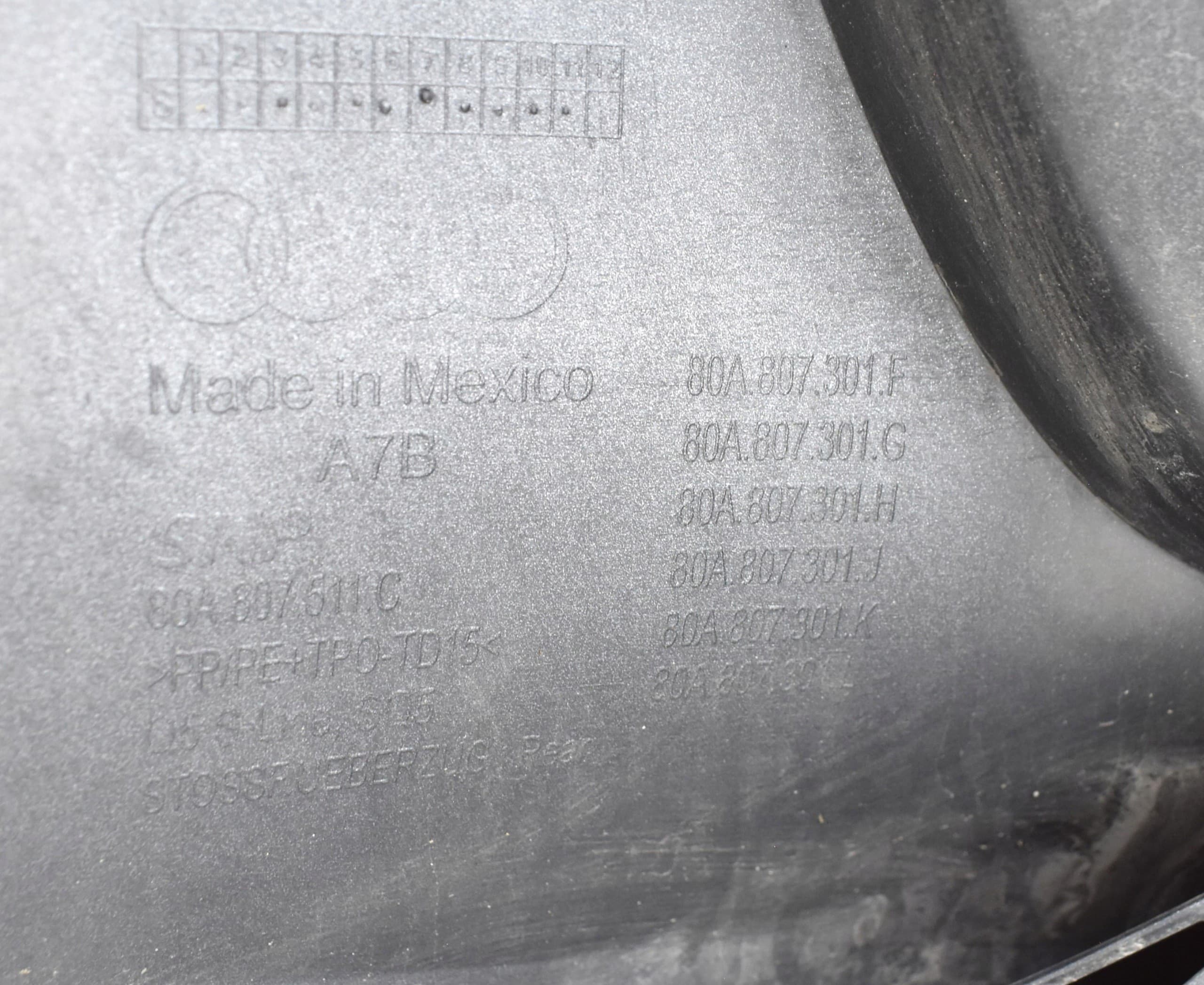 Parachoques Trasero Original Audi Q5 II 80A S Line nuevo 8