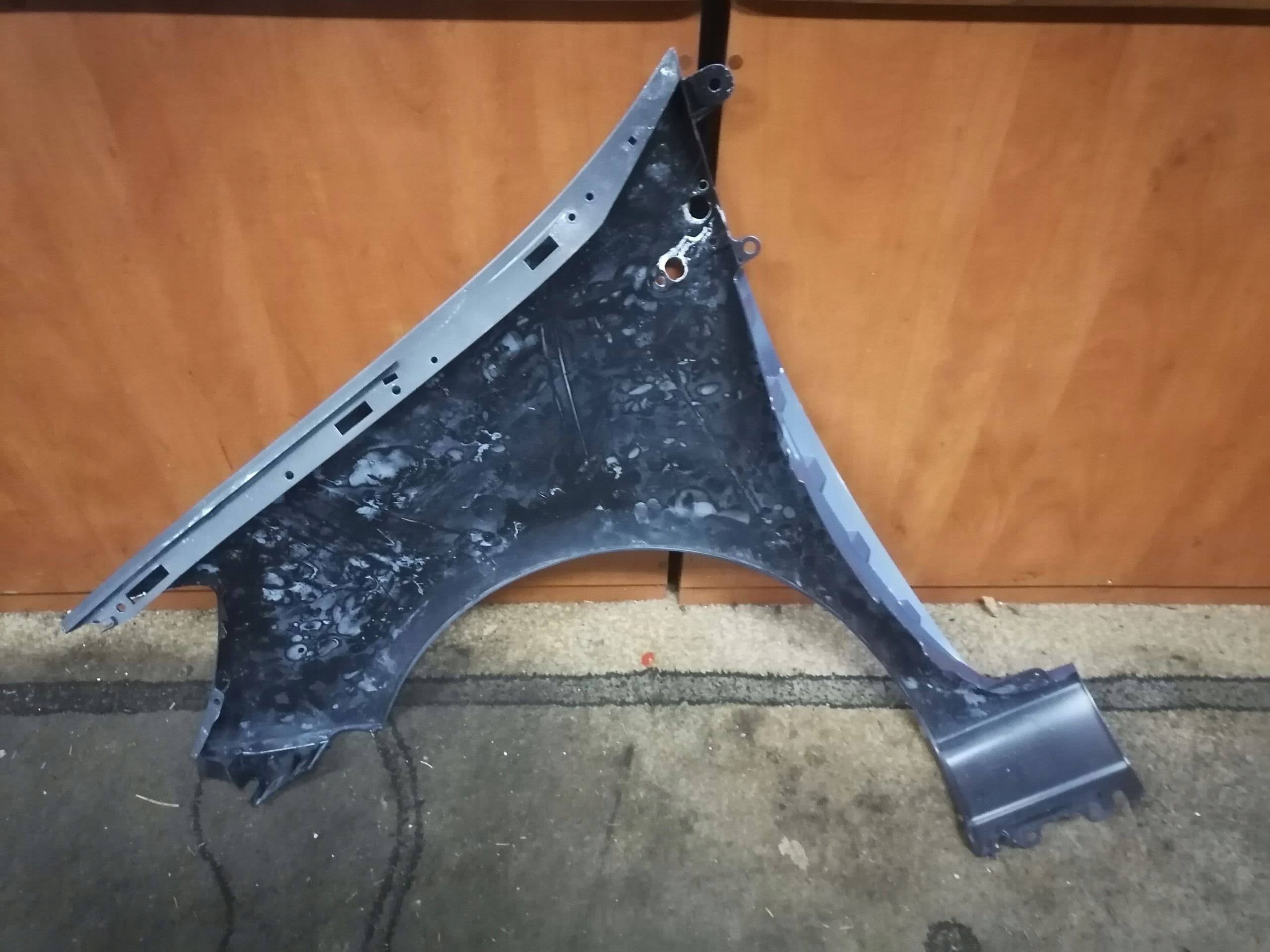 Guardabarros Derecho de plástico para Renault Clio Iii 3 para llantas nº 15 con pintura TEJ47 nuevo 5
