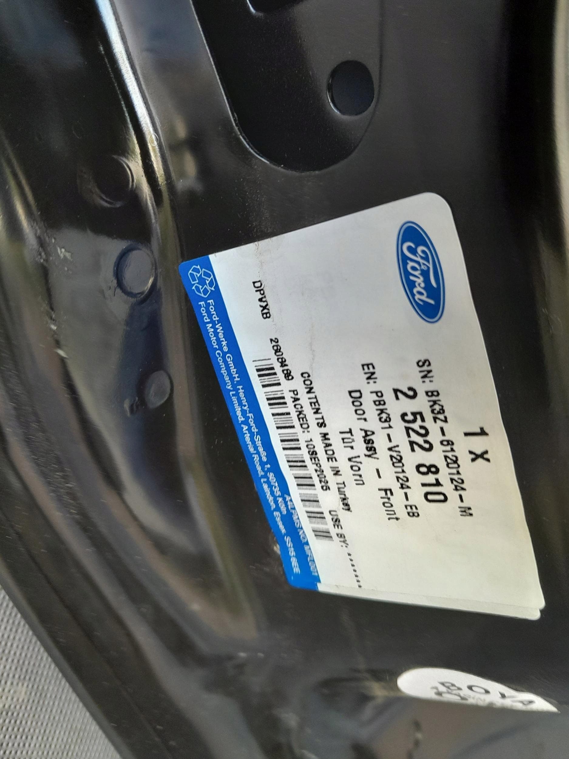 Puerta Delantera Derecha Ford Transit MK8 nuevo 7
