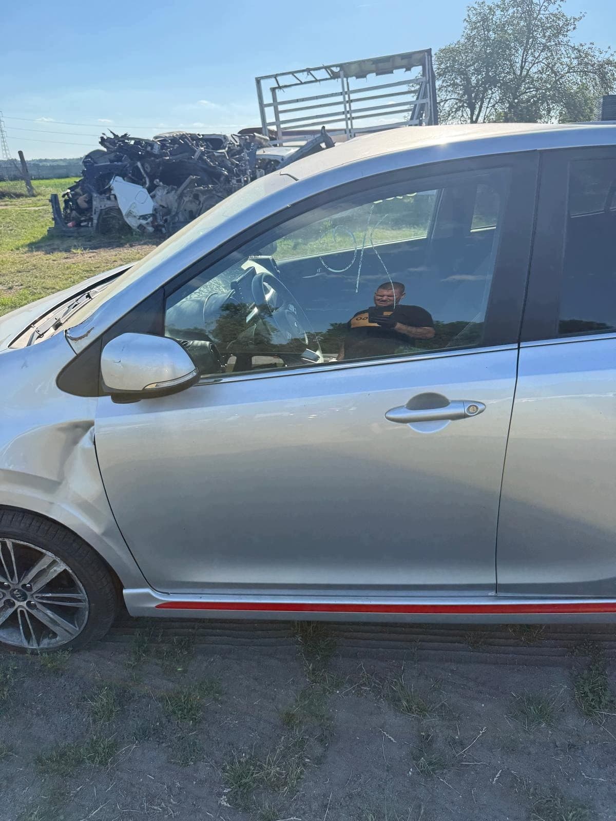Puerta delantera izquierda completa Kia Picanto II Kcs nuevo