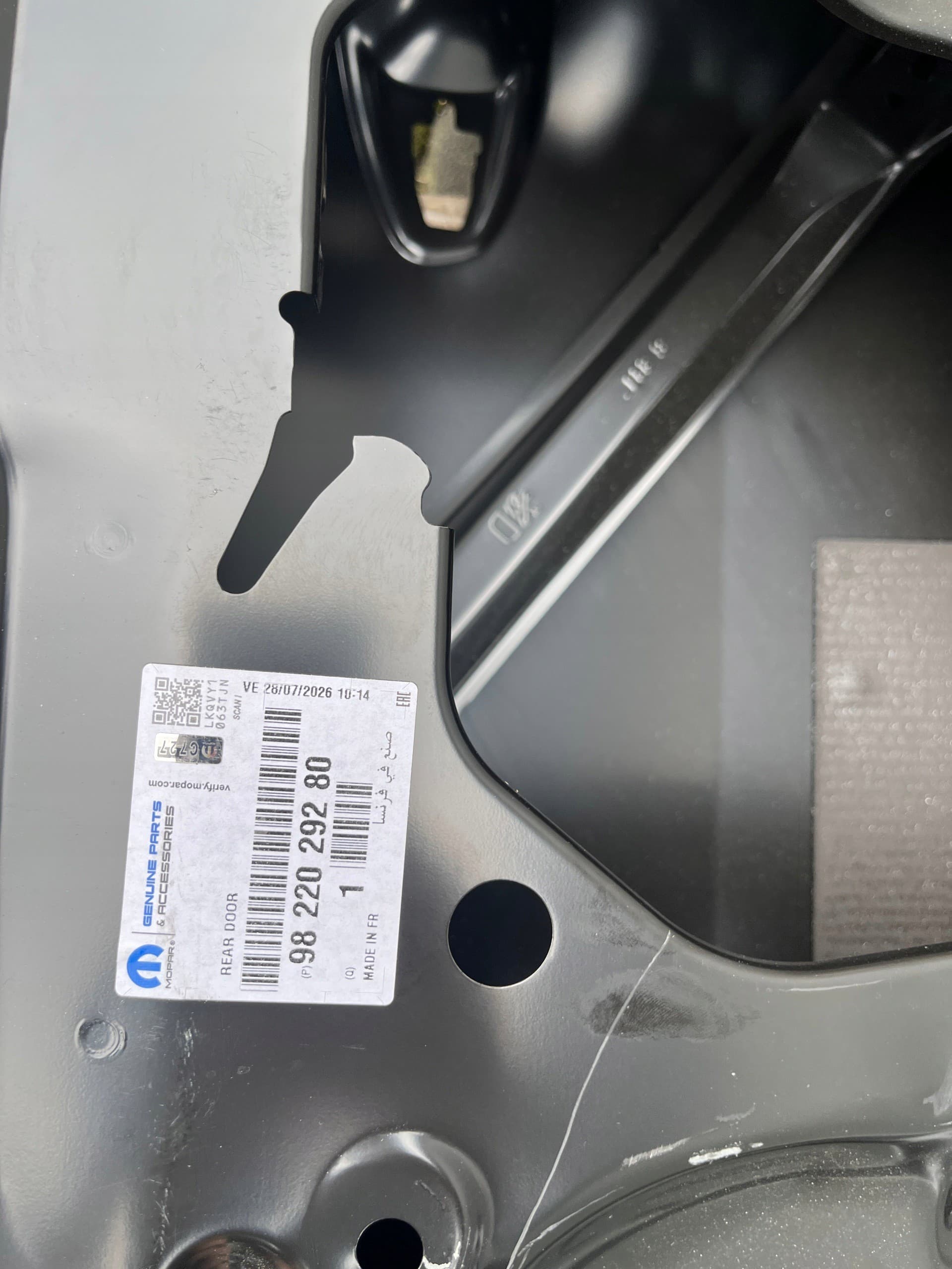 Peugeot 508 II 18- Puerta Trasera Derecha Original nuevo 5