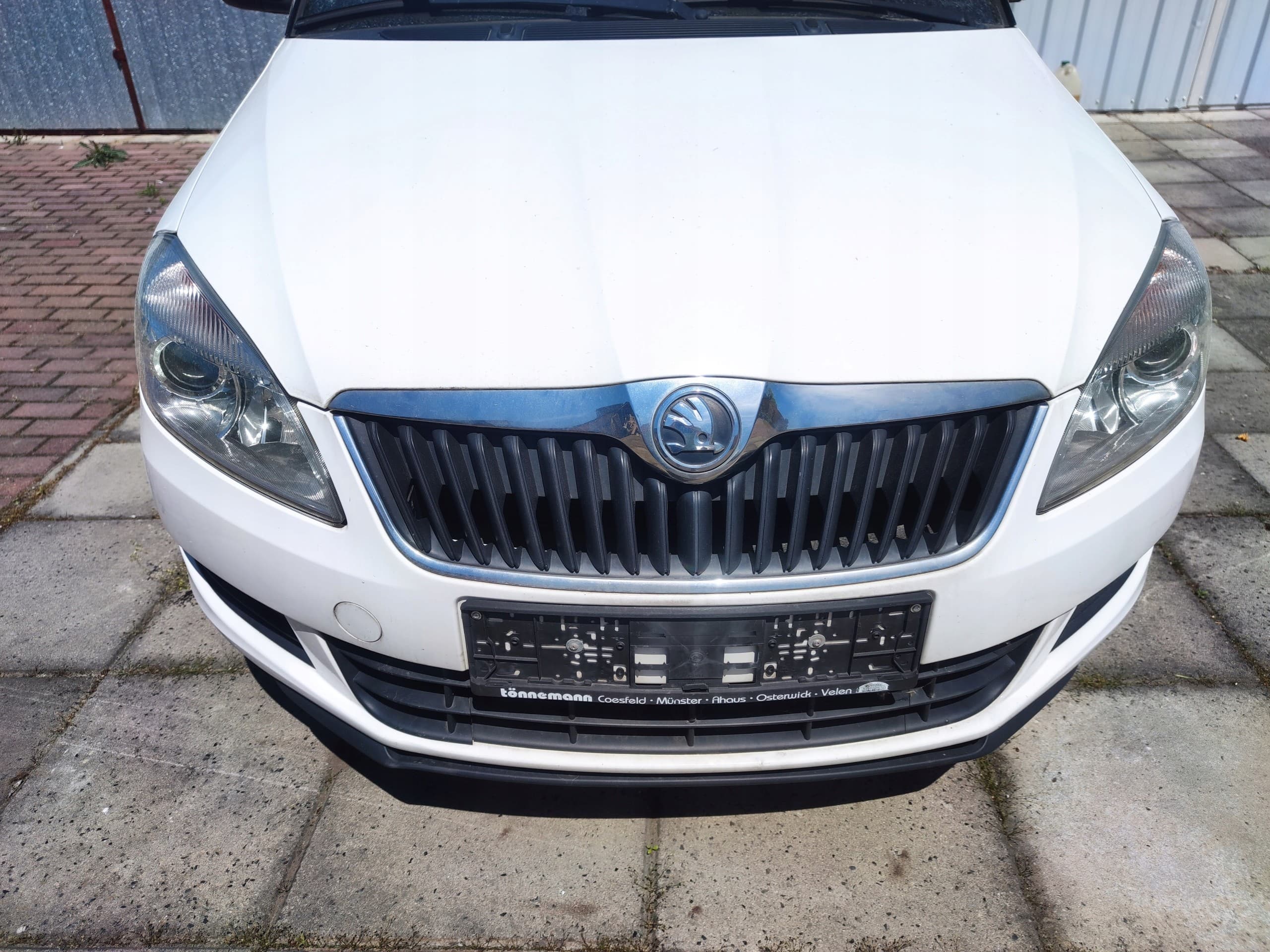 Skoda Fabia II frontal completo Sin Pintar Nº F9E nuevo