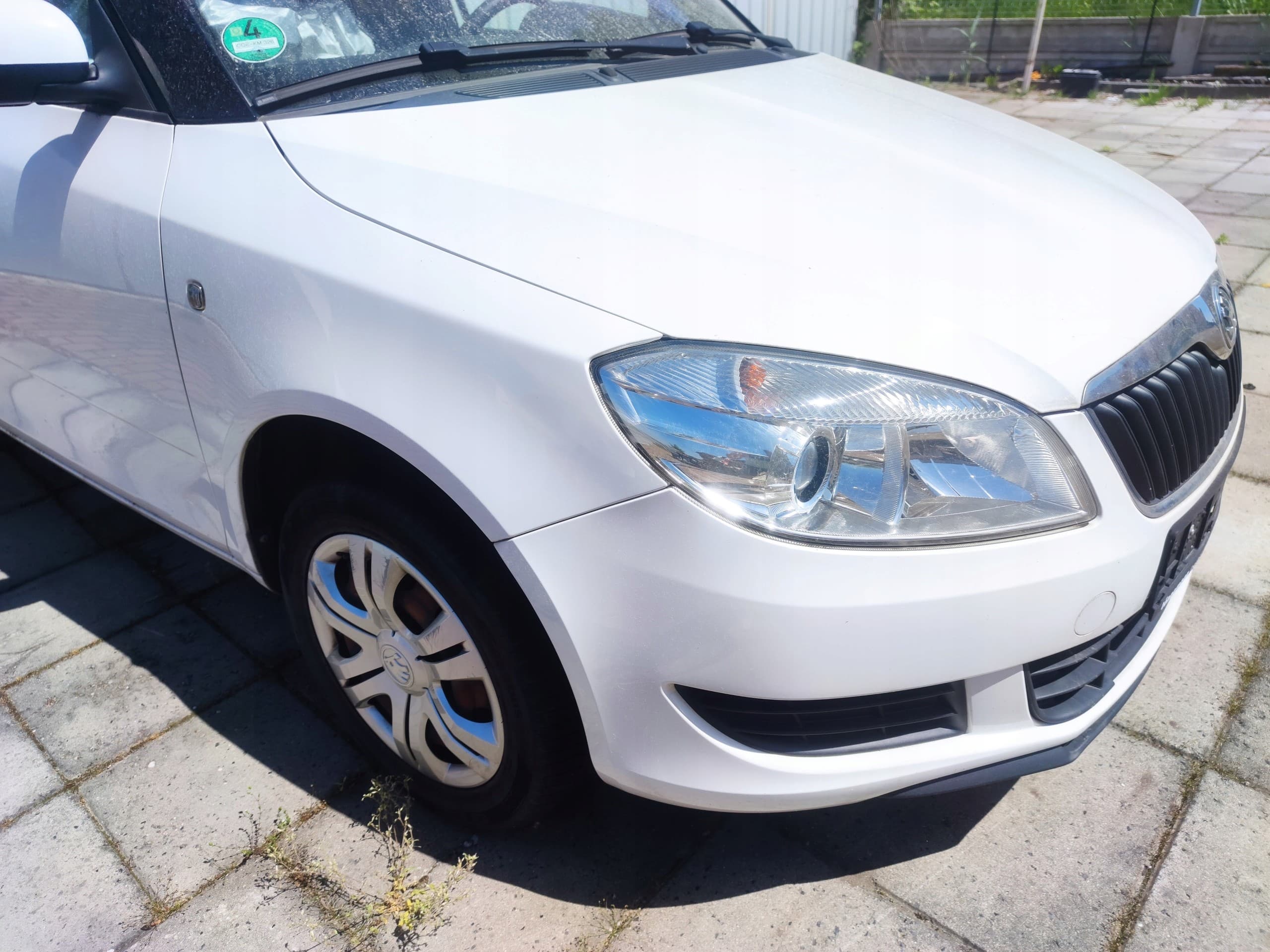 Skoda Fabia II frontal completo Sin Pintar Nº F9E nuevo 2