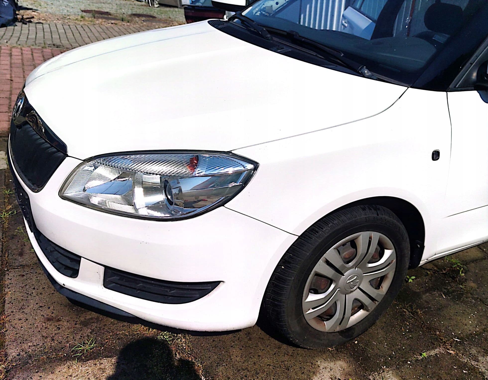 Skoda Fabia II frontal completo Sin Pintar Nº F9E nuevo 3