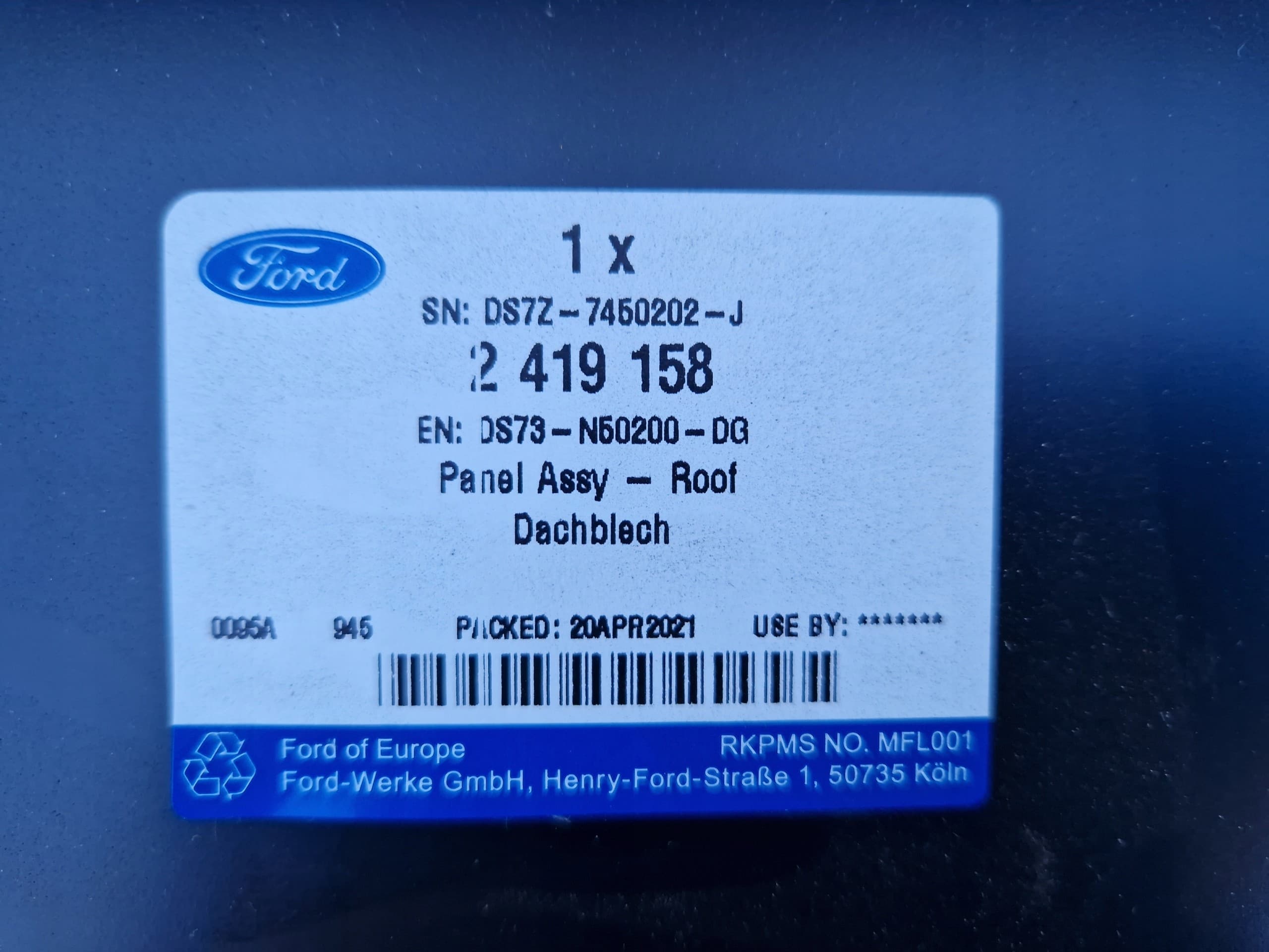 Revestimiento de techo Ford Mondeo MK5 familiar Panorámico nuevo 2