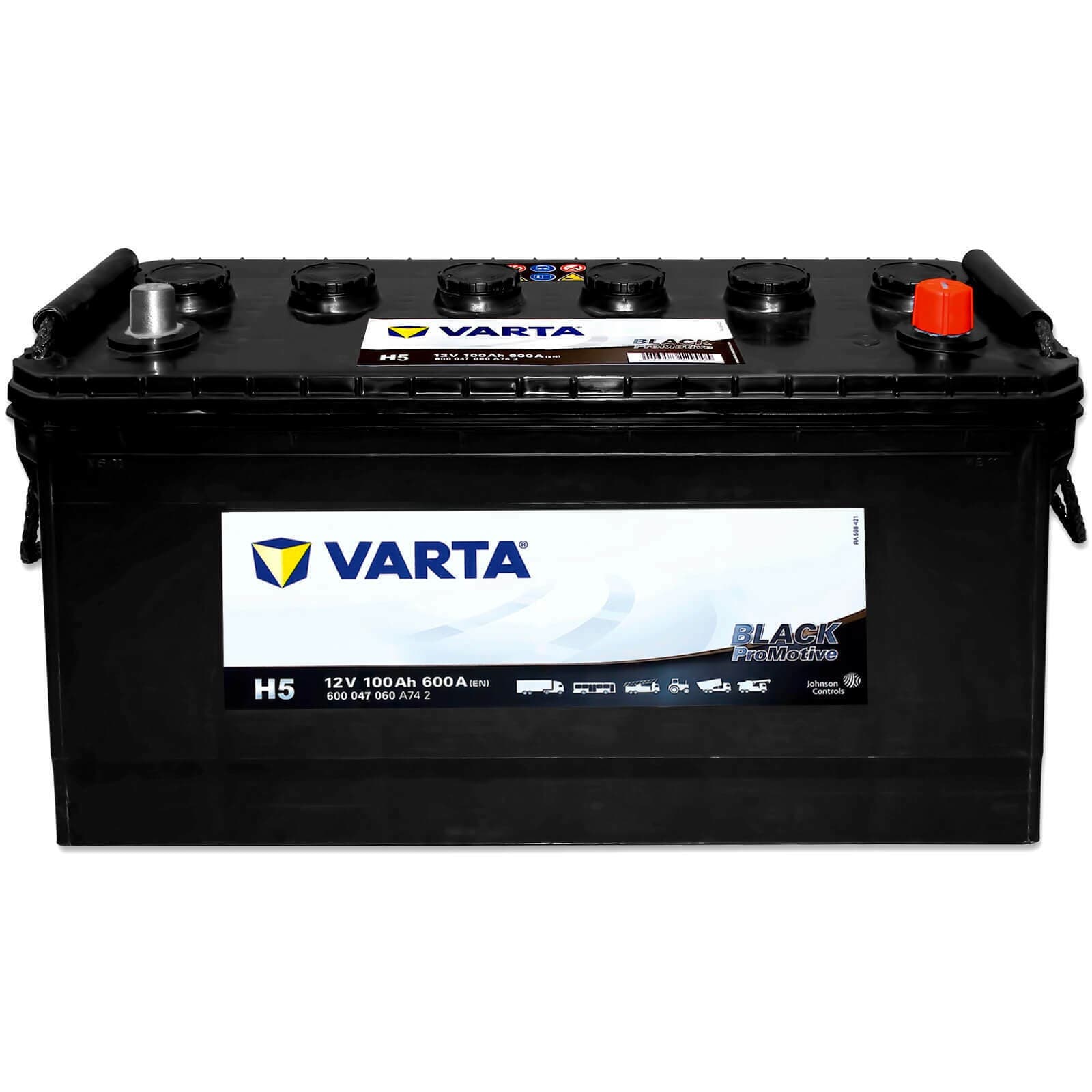 Batería Varta 12V 100Ah Heavy Duty nuevo 4