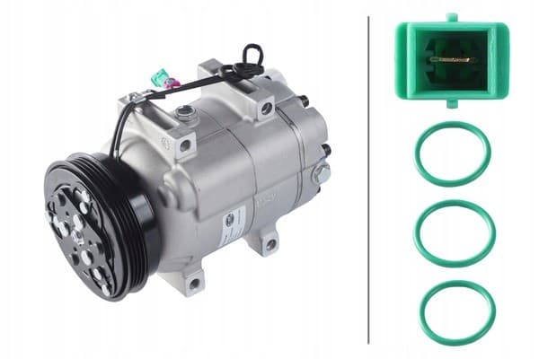 Compresor de Aire Acondicionado Hella 8FK 366 200-801 nuevo