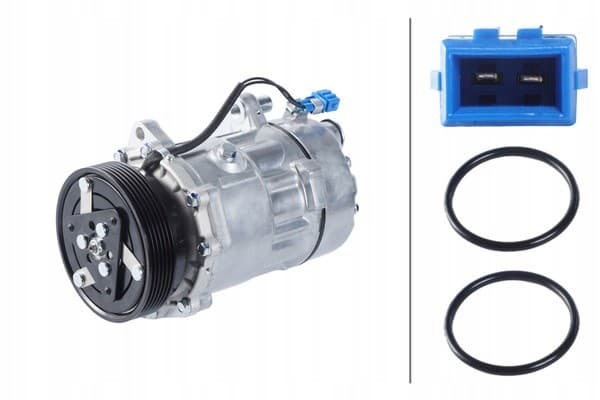 Compresor de Aire Acondicionado Hella 8FK 366 200-161 nuevo