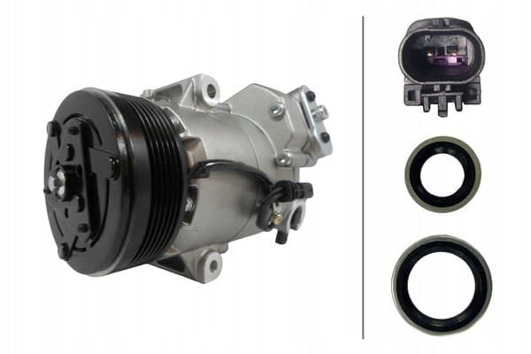 Compresor de Aire Acondicionado Hella 8FK 366 202-271 nuevo