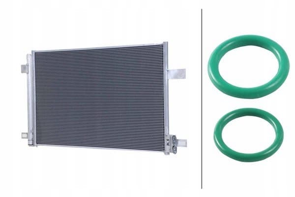 Hella 8FC 366 220-121 Condensador de aire acondicionado nuevo