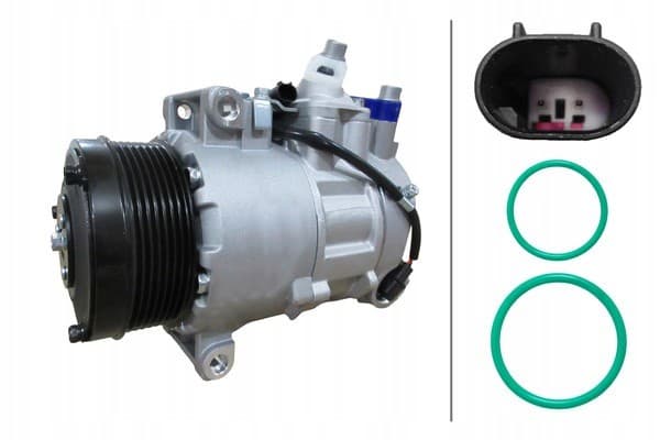 Compresor de Aire Acondicionado Hella 8FK 366 203-151 nuevo